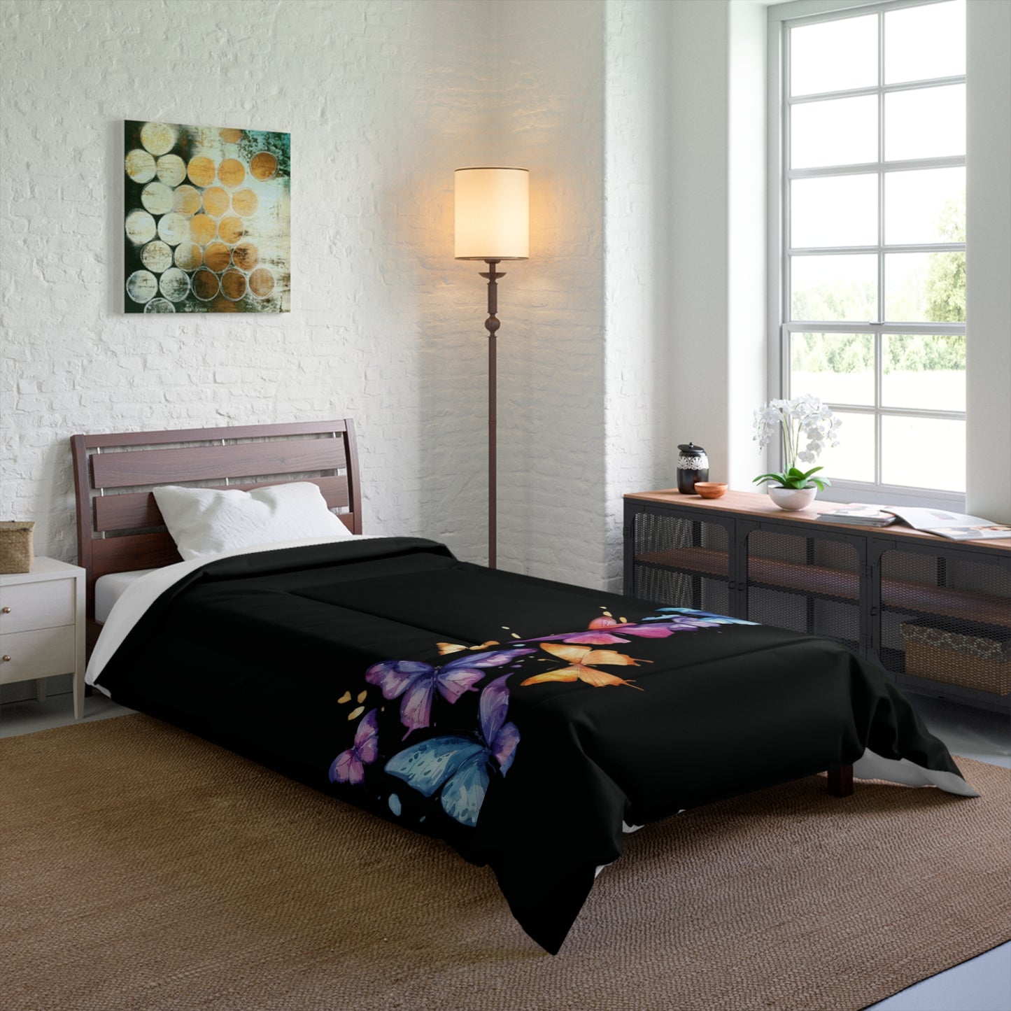 Butterflies and Beauty Comforter
