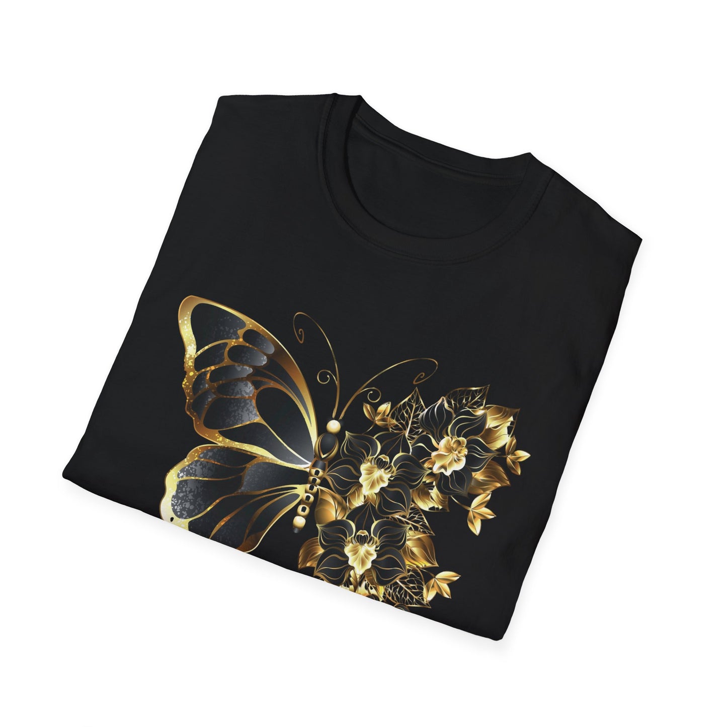 Butterflower Unisex Softstyle T-Shirt