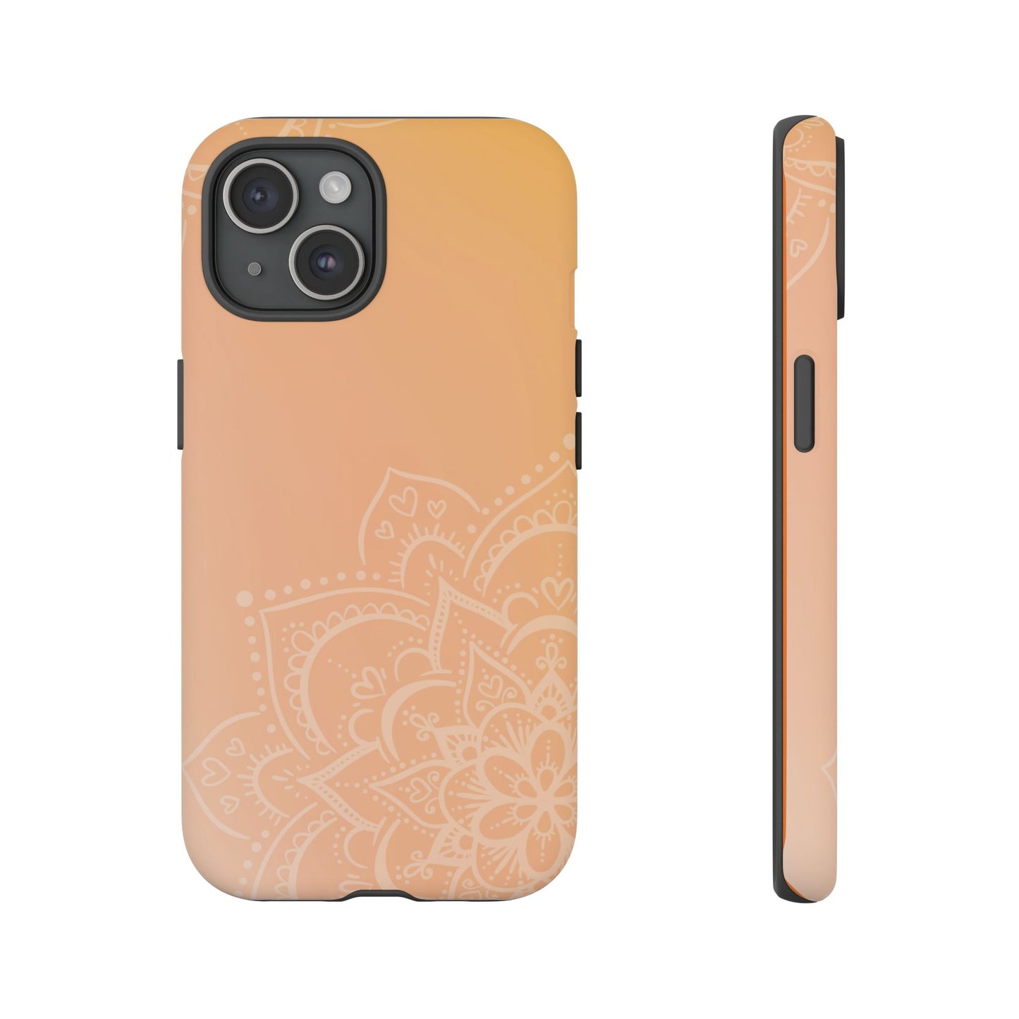 Mandala Peach Tough Cases