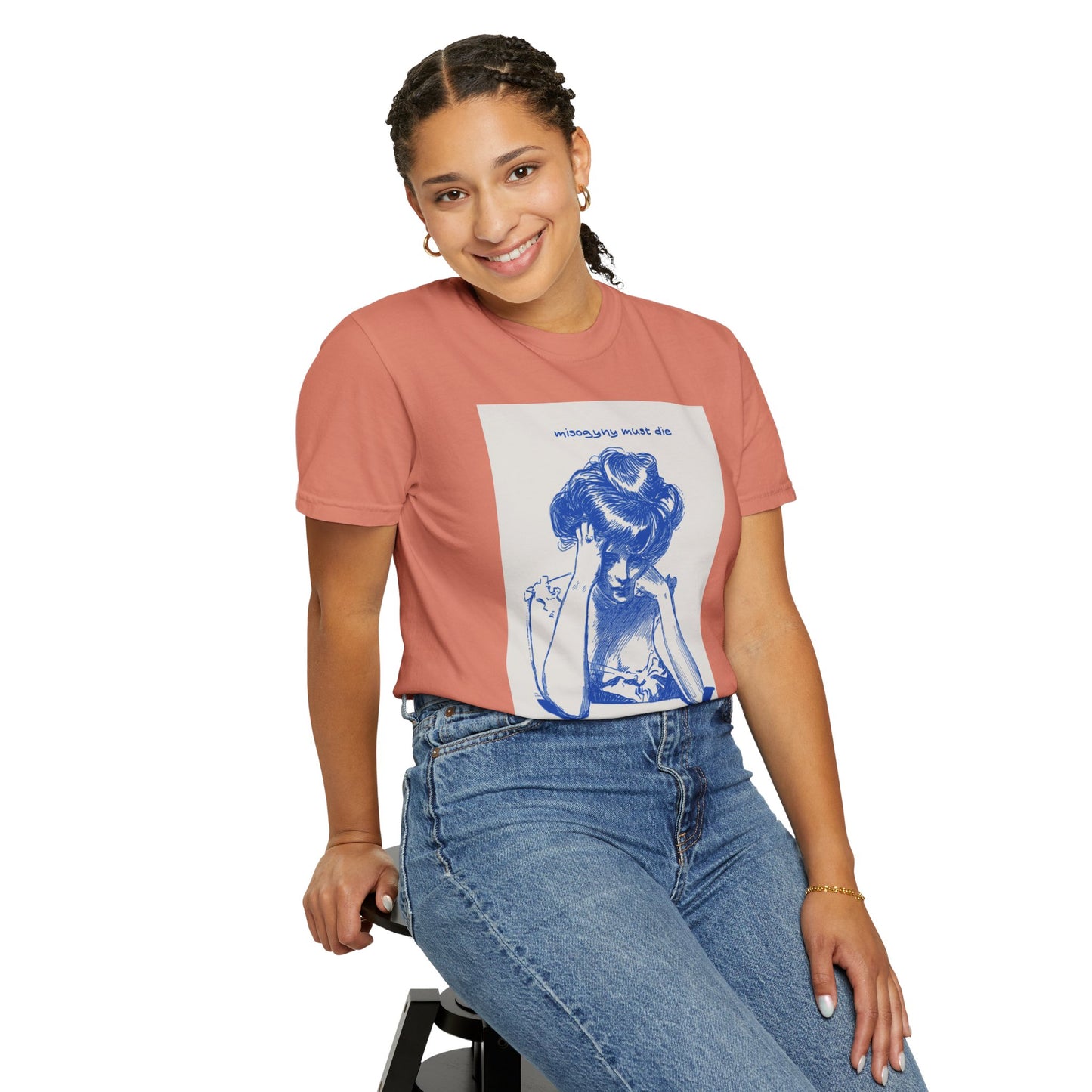 Feminist T-shirt - 'misogyny must die'