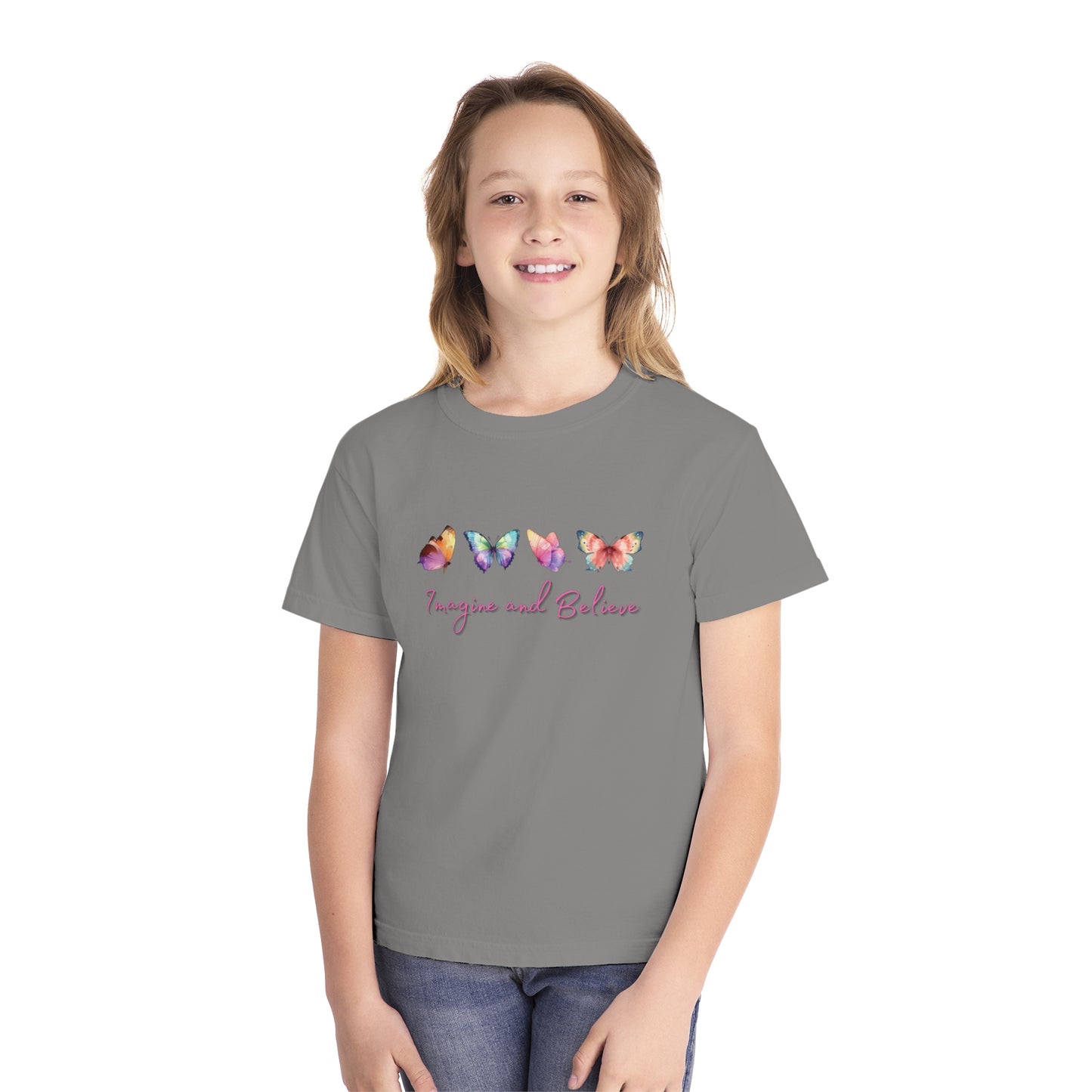 Imagine and Believe Youth Midweight Tee
