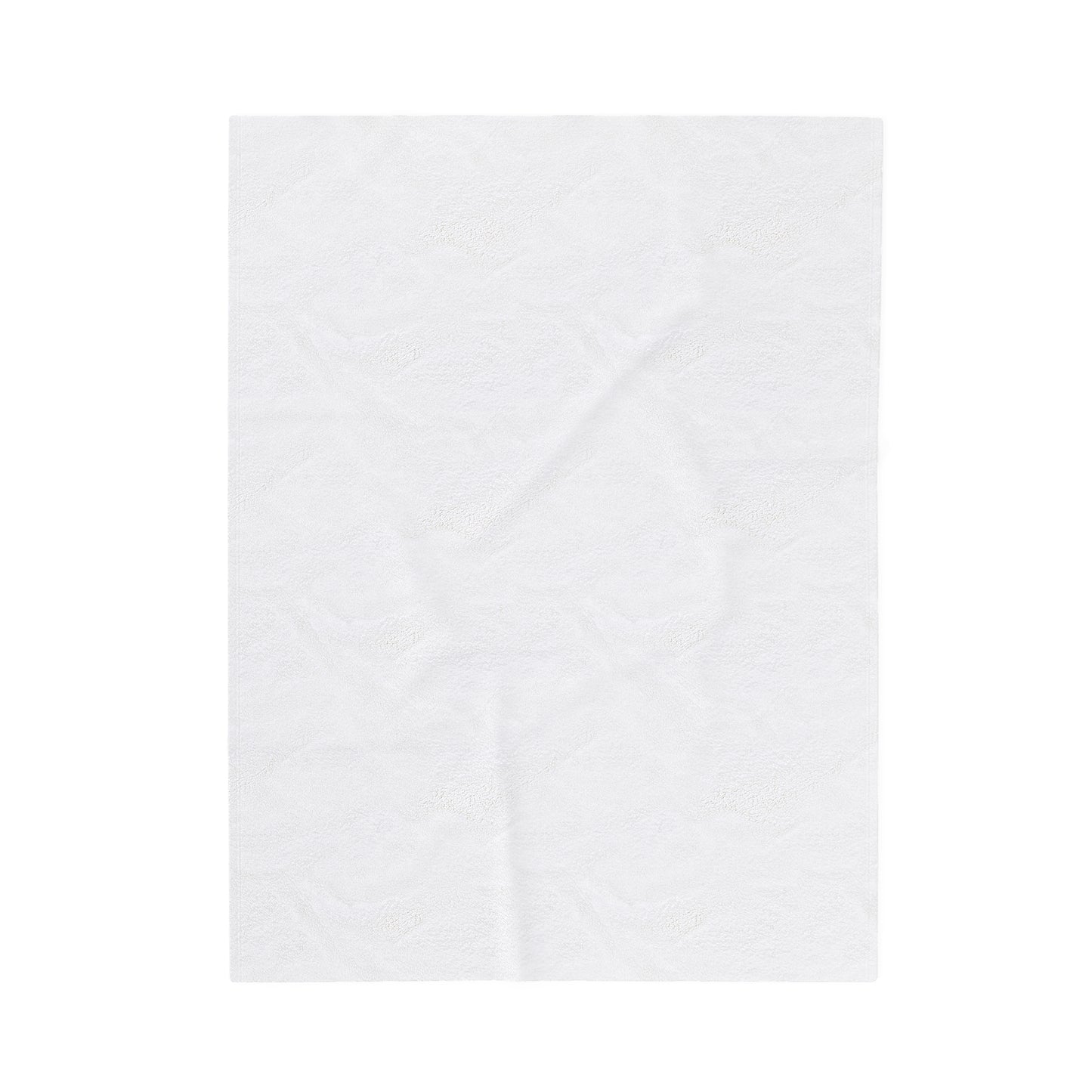 Peace of Mind Looks So Good On You/Roses on the Ground...Velveteen Plush Blanket