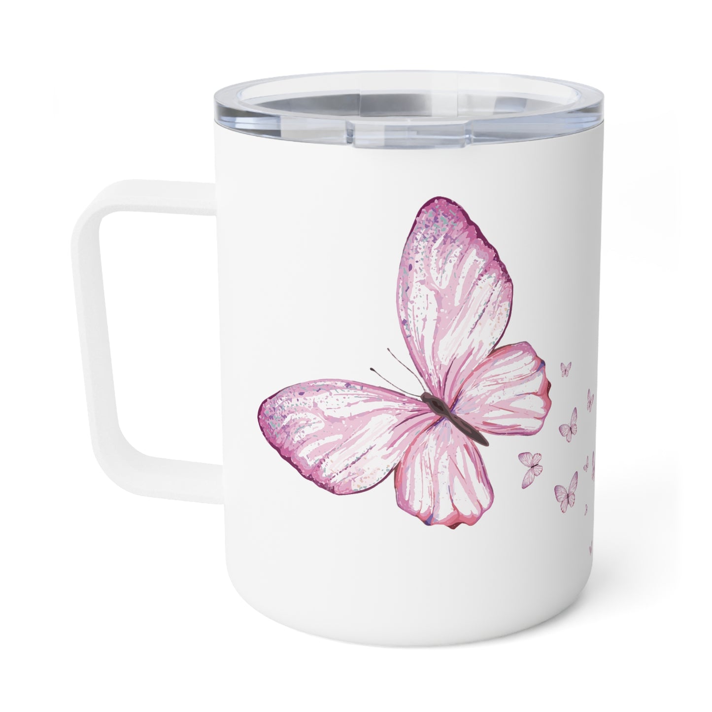 Butterfly Insulated Mug, 10z