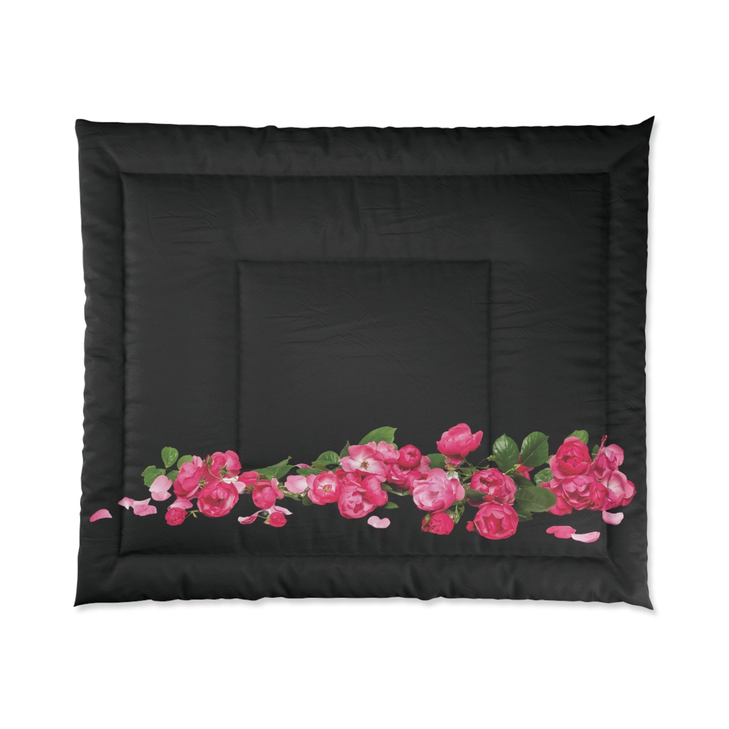 Roses on the Ground Comforter
