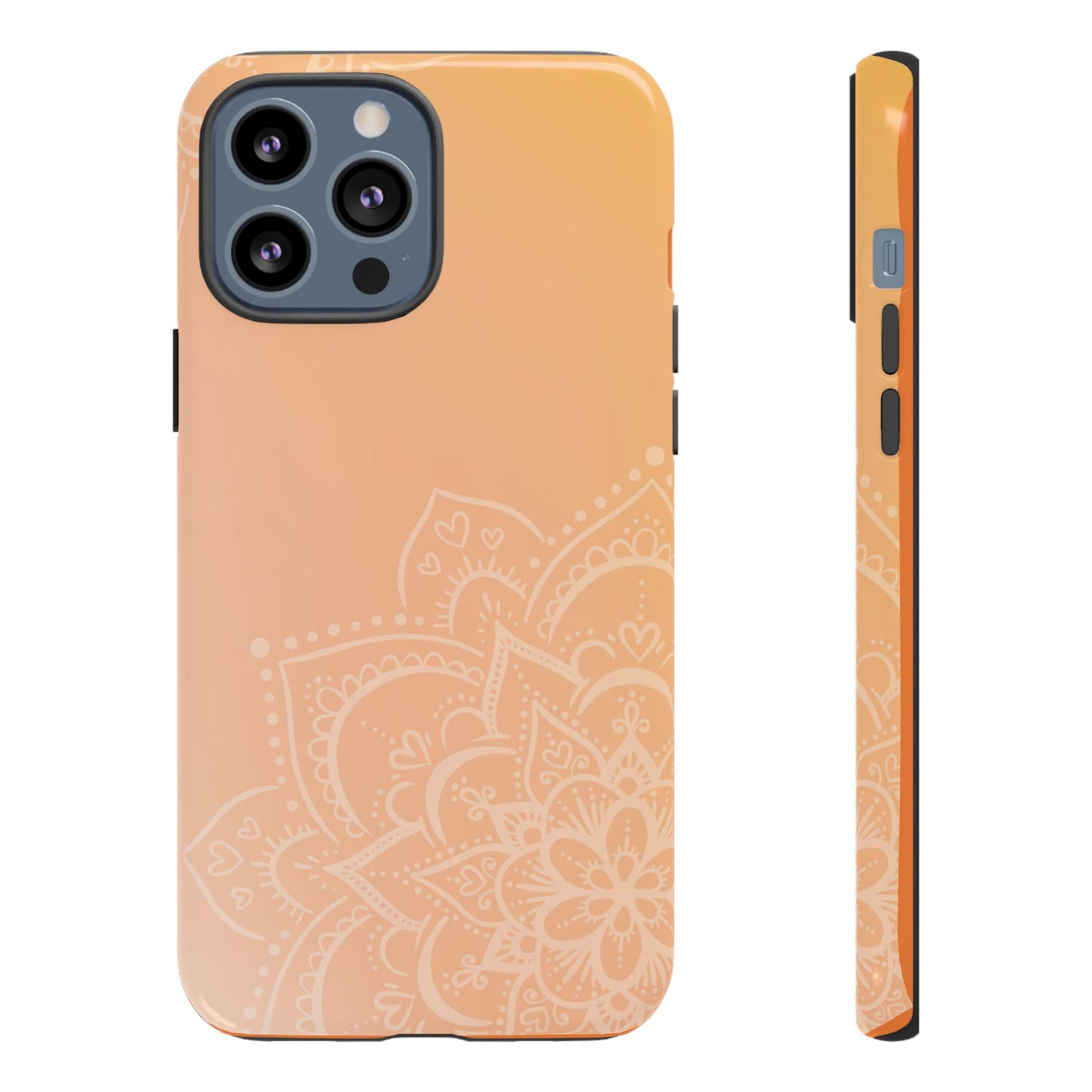 Mandala Peach Tough Cases