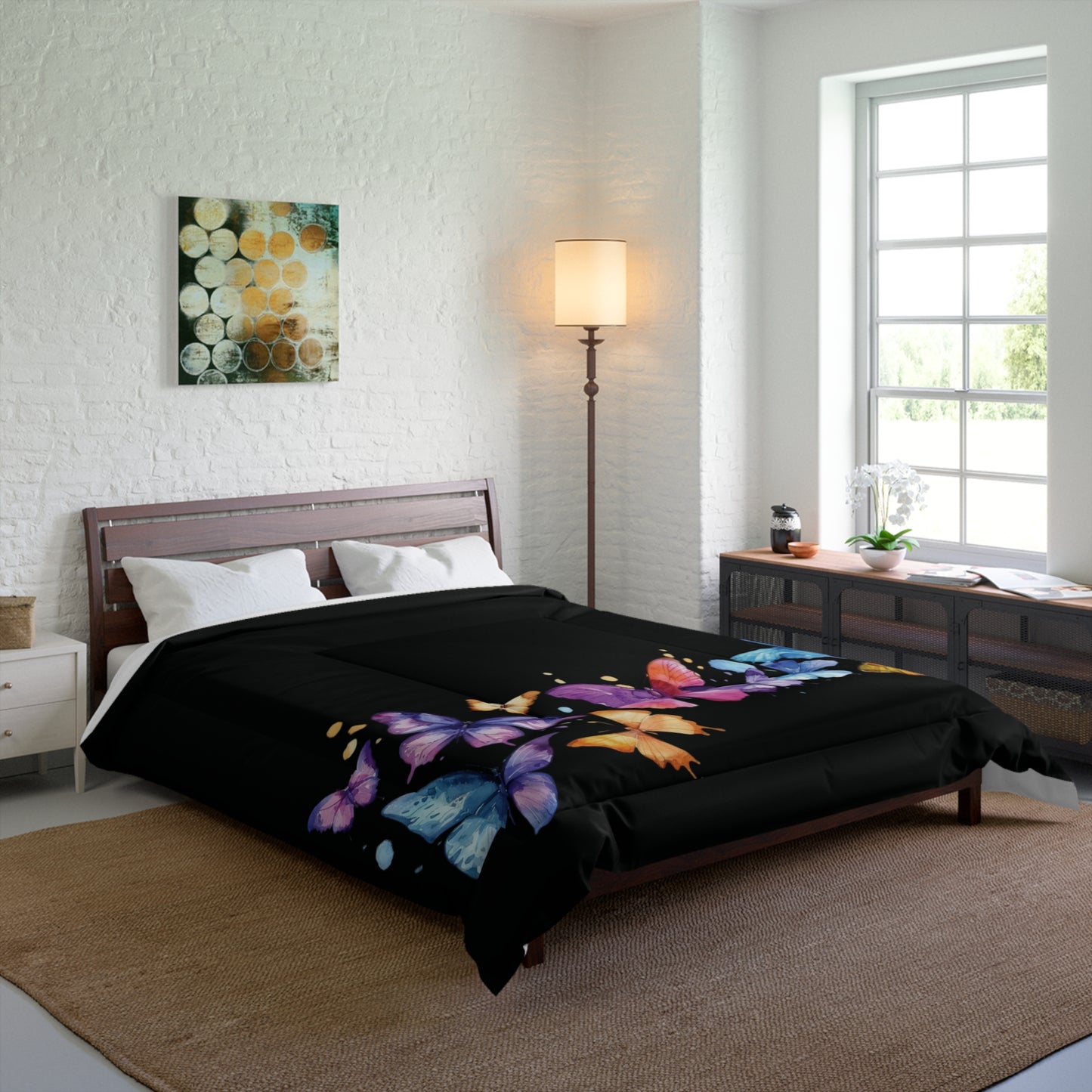 Butterflies and Beauty Comforter