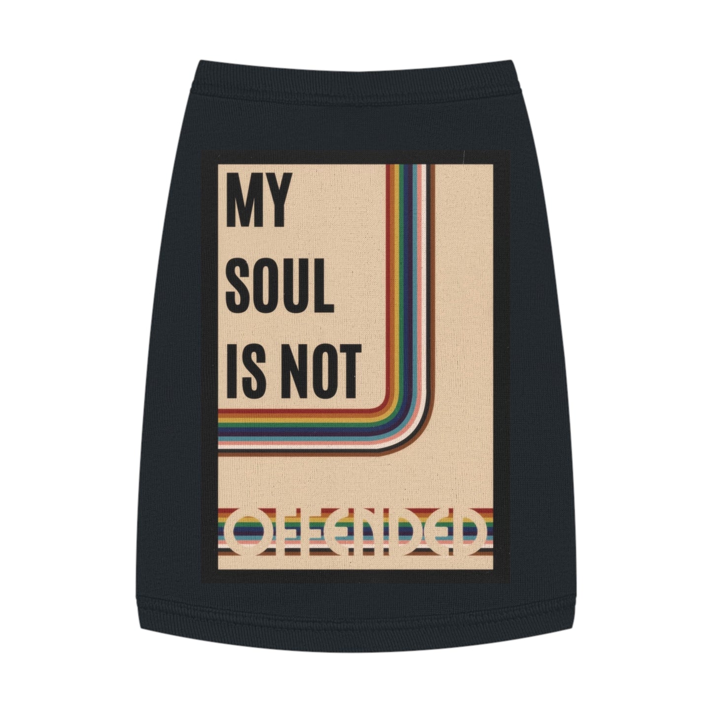 My Soul Is Not Offended Pet Tank Top