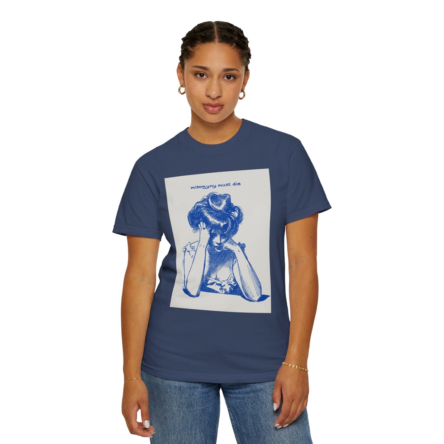 Feminist T-shirt - 'misogyny must die'
