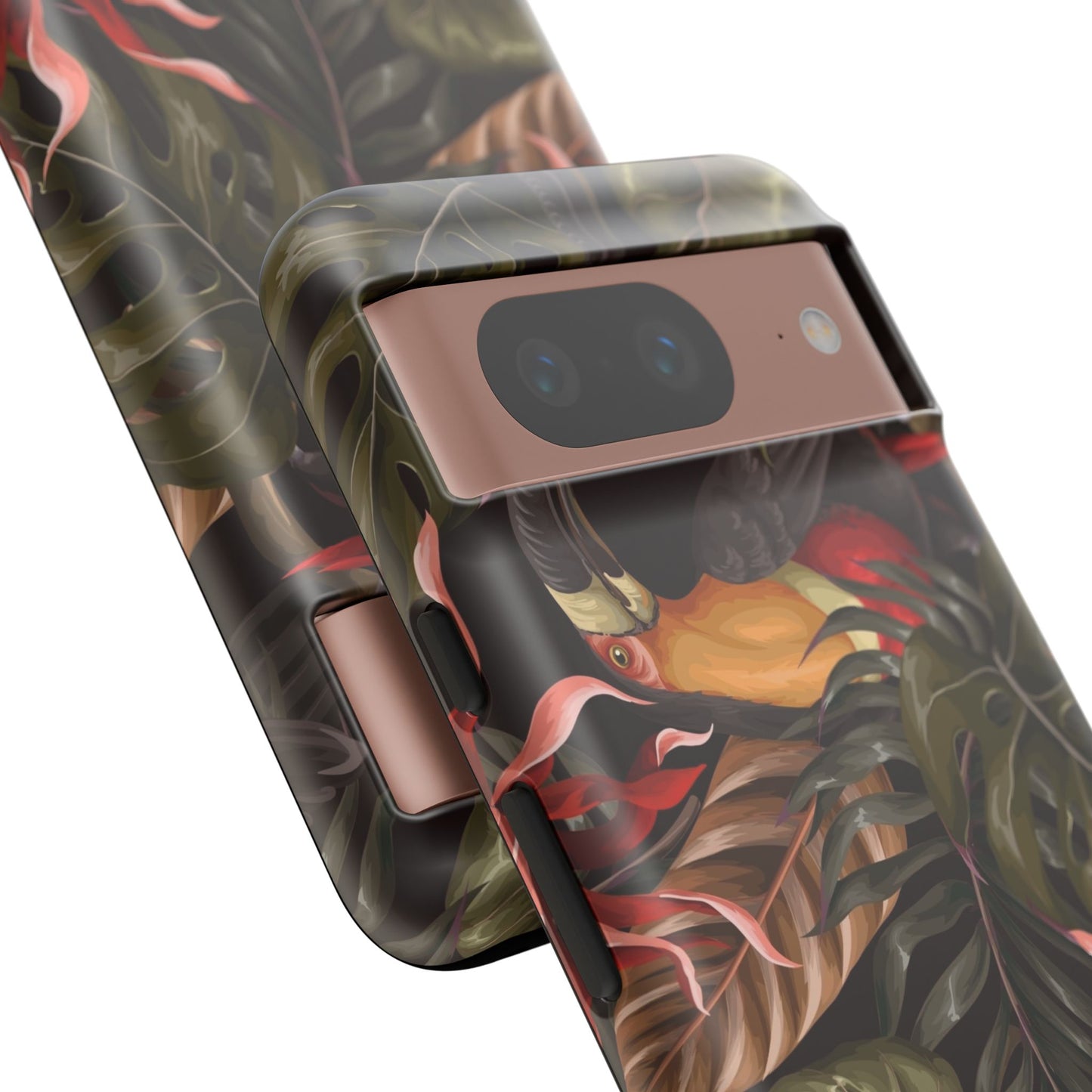 Tough Cases Phone Unique Floral Design with Bird