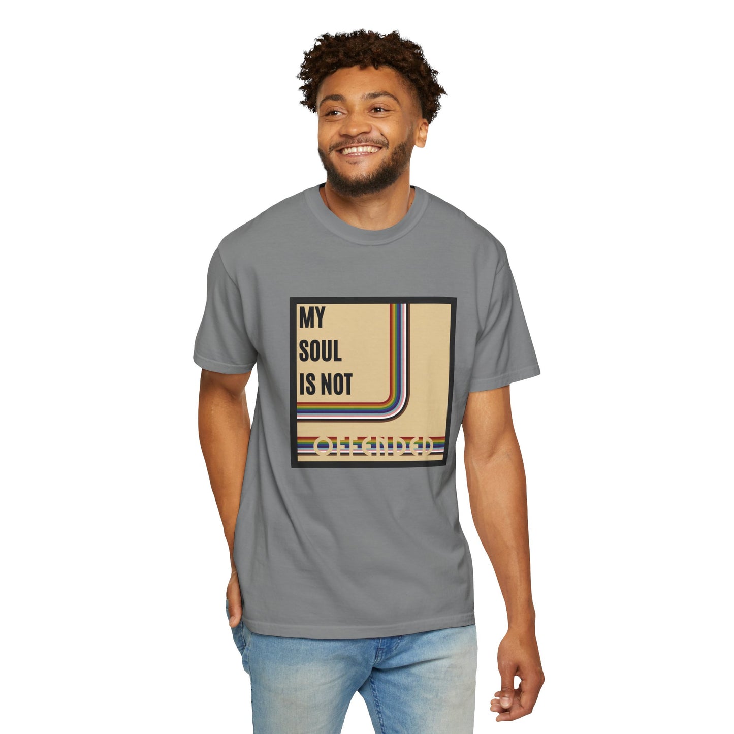 My Soul Is Not Offended Social Justice Cotton T-shirt
