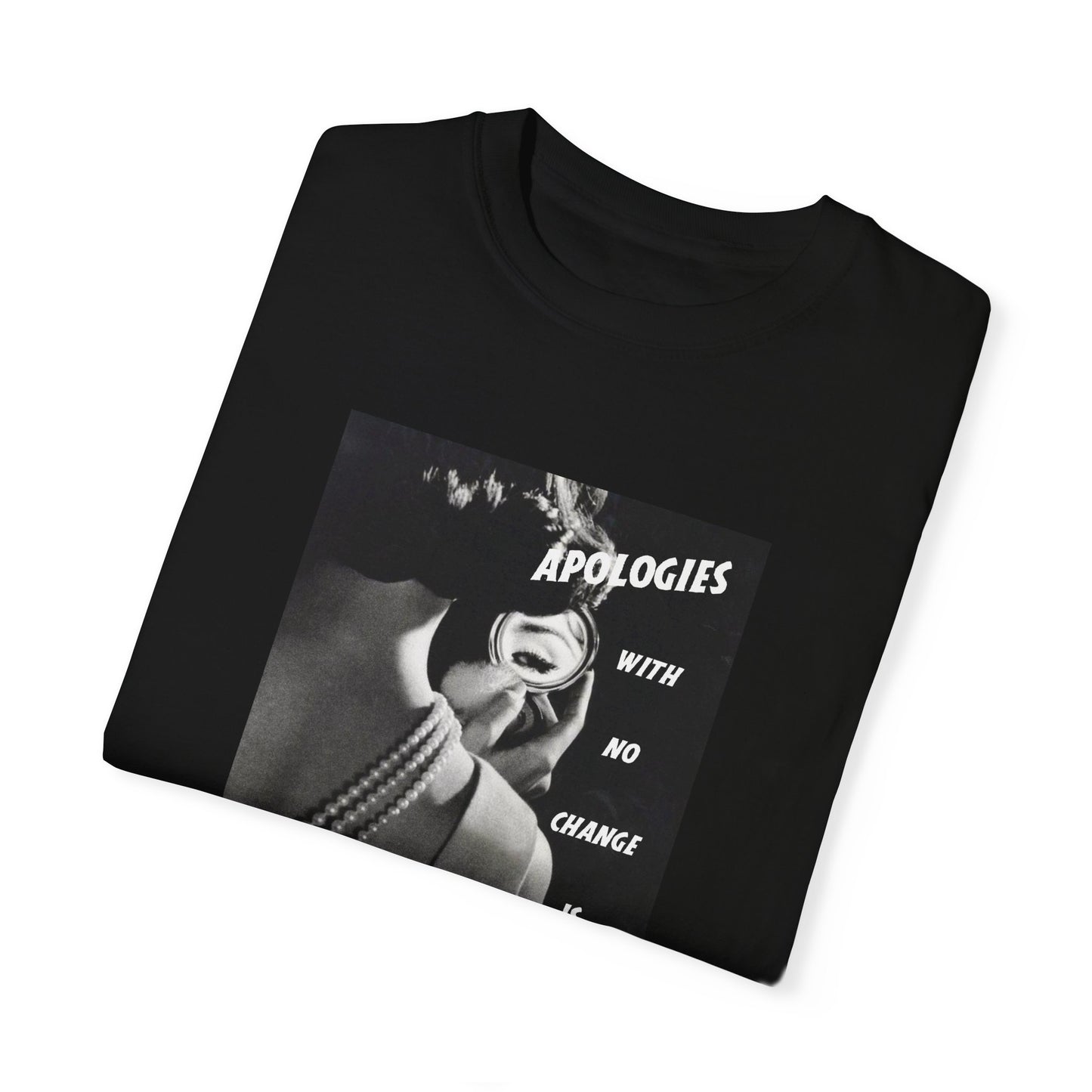 Graphic Tee Empowerment Apparel DV Awareness T-shirt - Apologies with no change is Manipulation