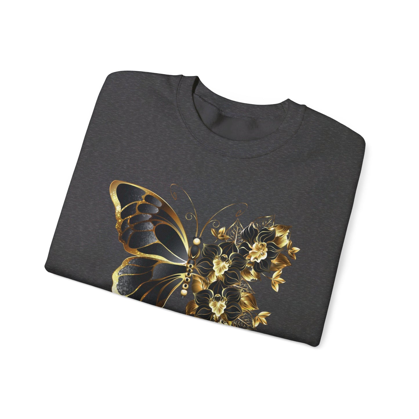 Butterflower Unisex Heavy Blend™ Crewneck Sweatshirt