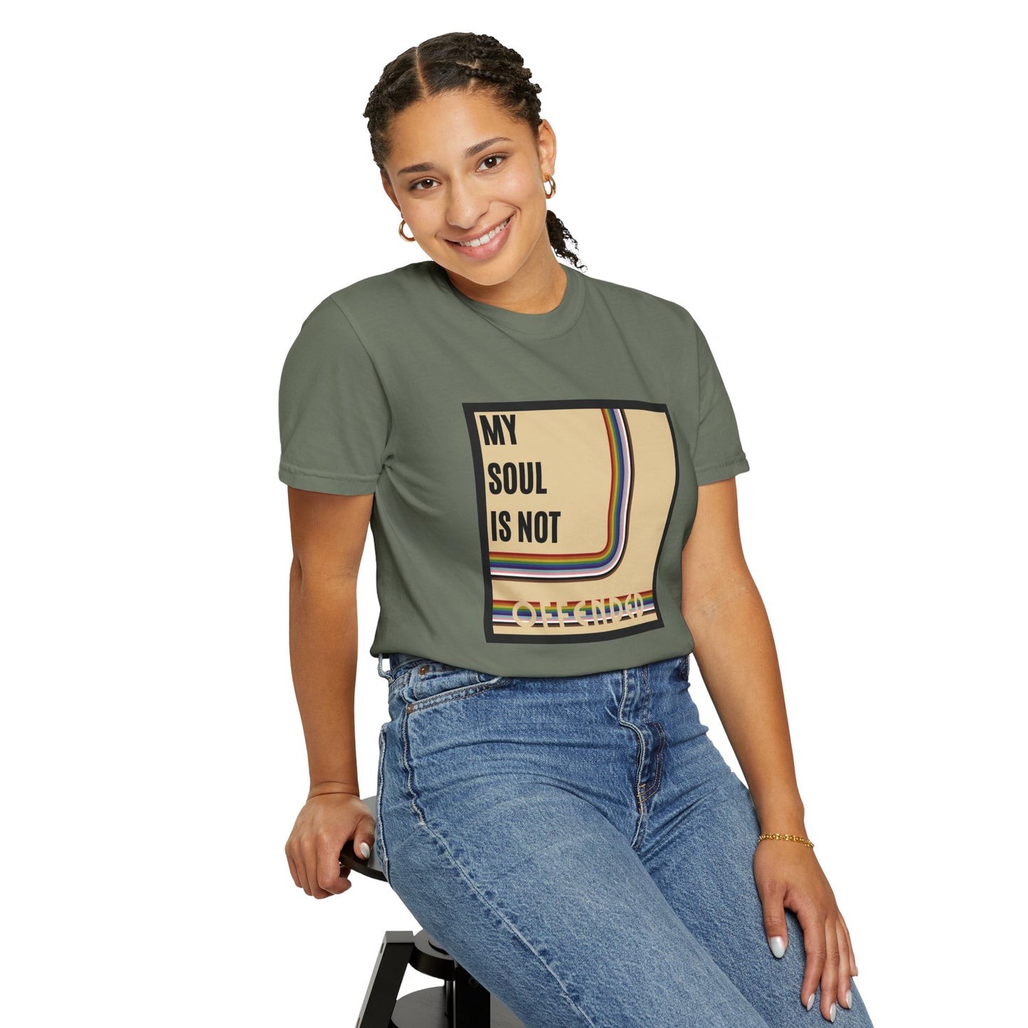My Soul Is Not Offended Social Justice Cotton T-shirt