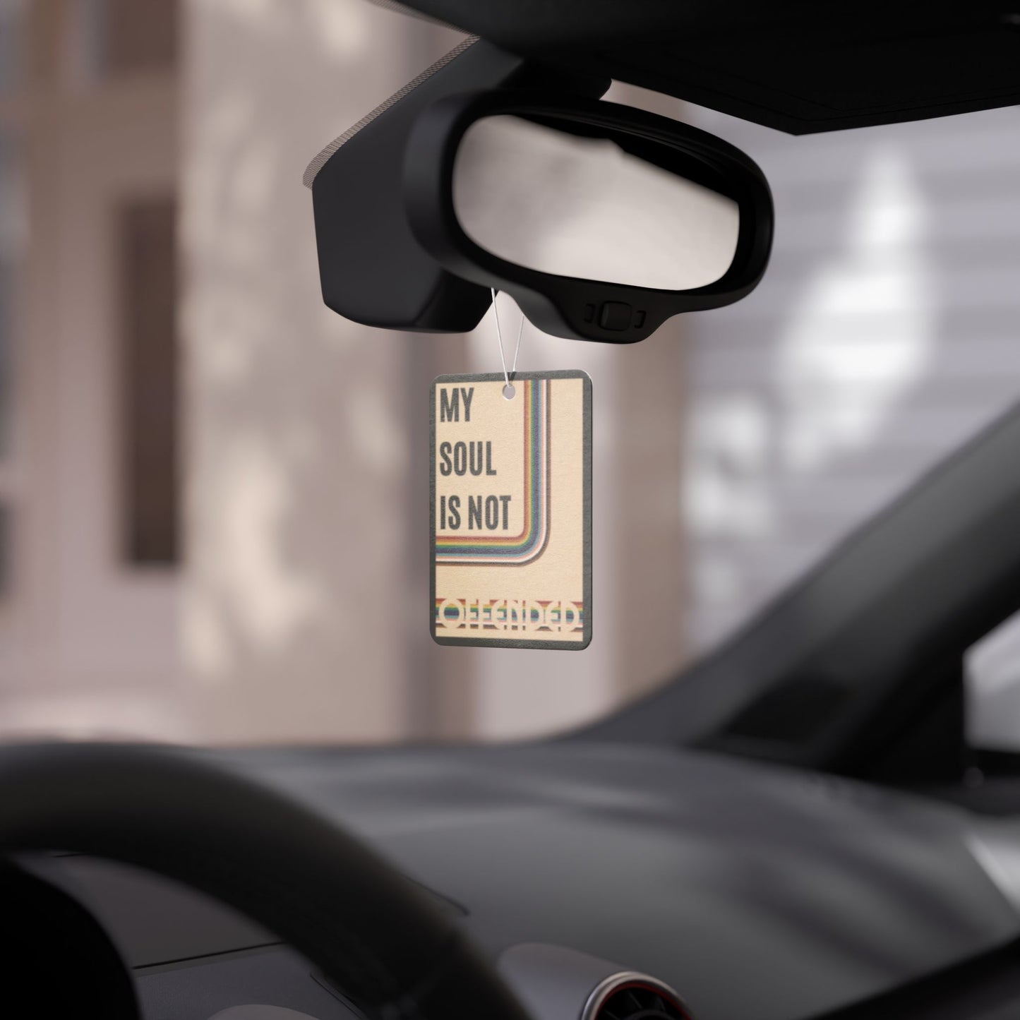 My Soul Is Not Offended Car Air Freshener