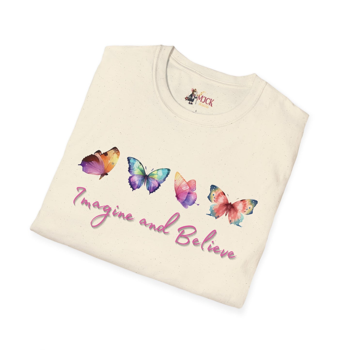 Imagine and Believe Unisex Softstyle T-Shirt