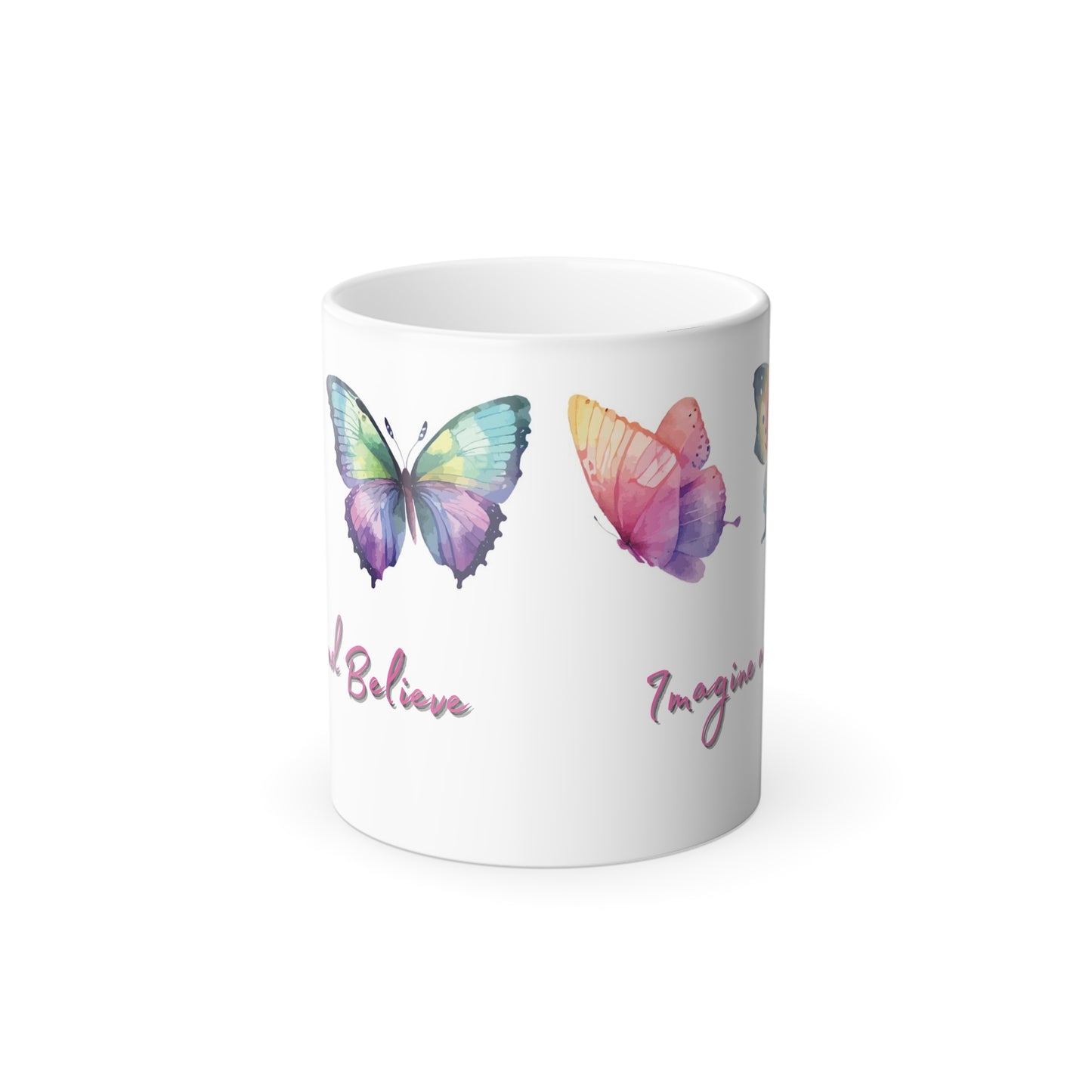 Imagine and Believe Color Morphing Mug, 11oz