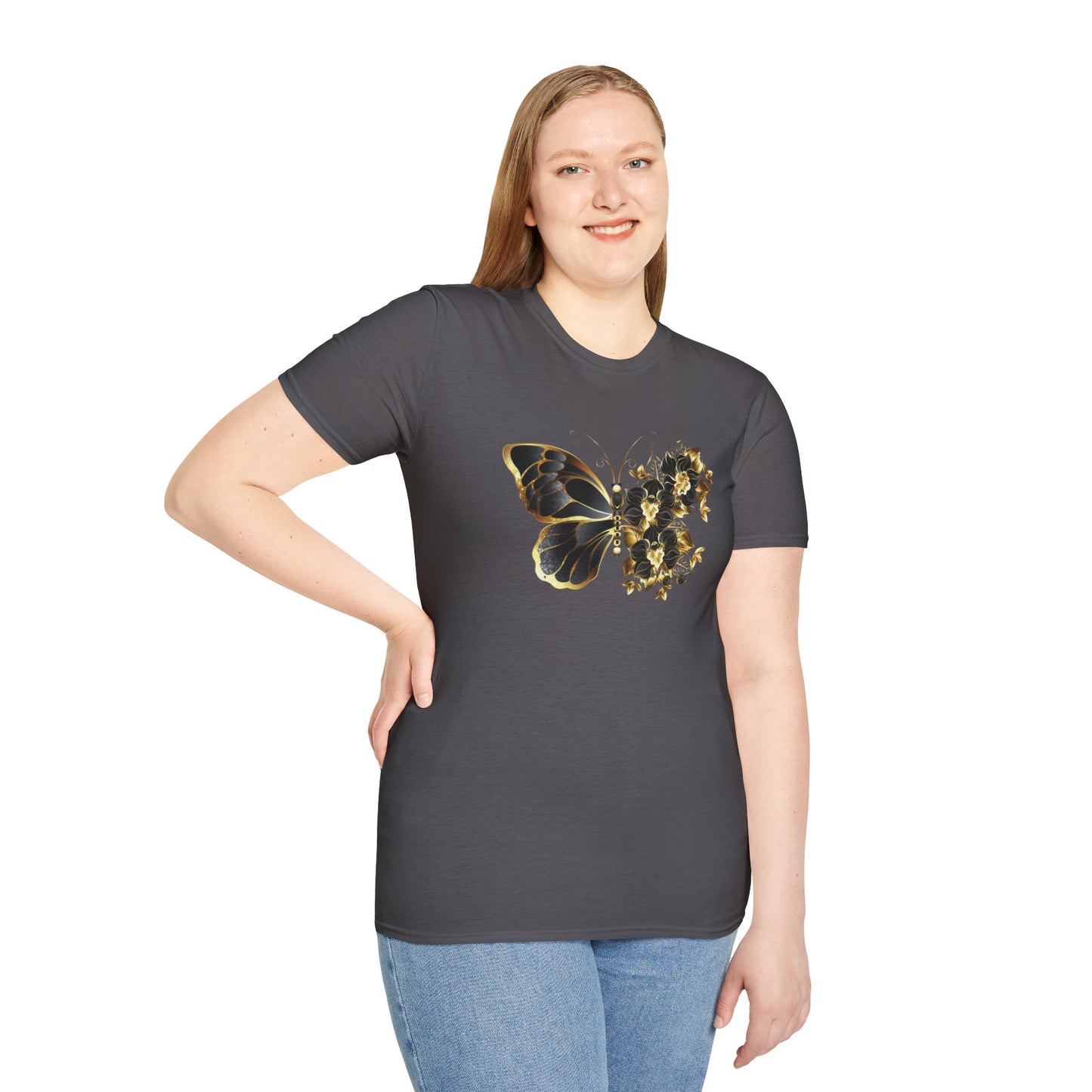 Butterflower Unisex Softstyle T-Shirt