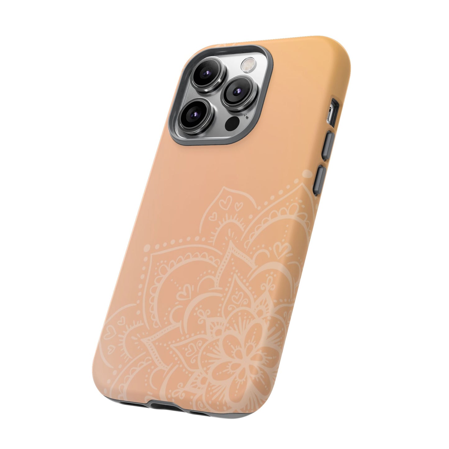 Mandala Peach Tough Cases