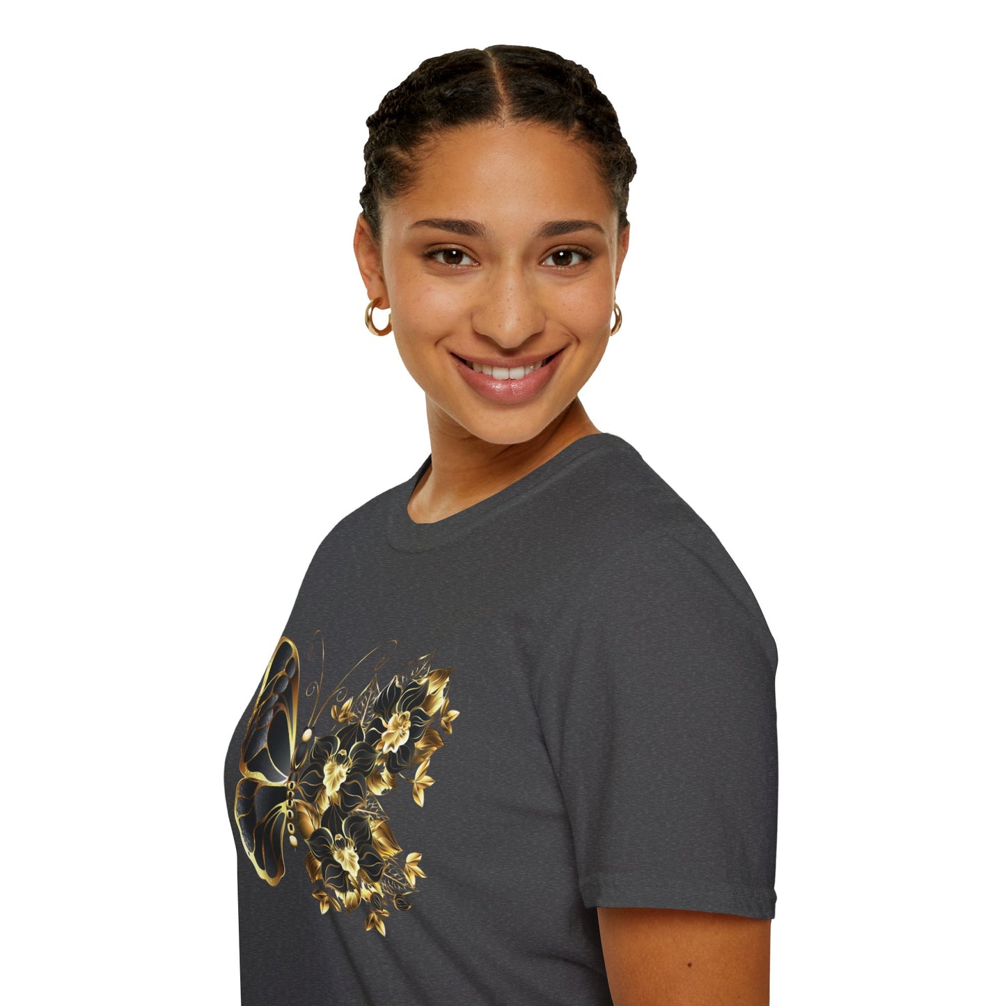 Butterflower Unisex Softstyle T-Shirt