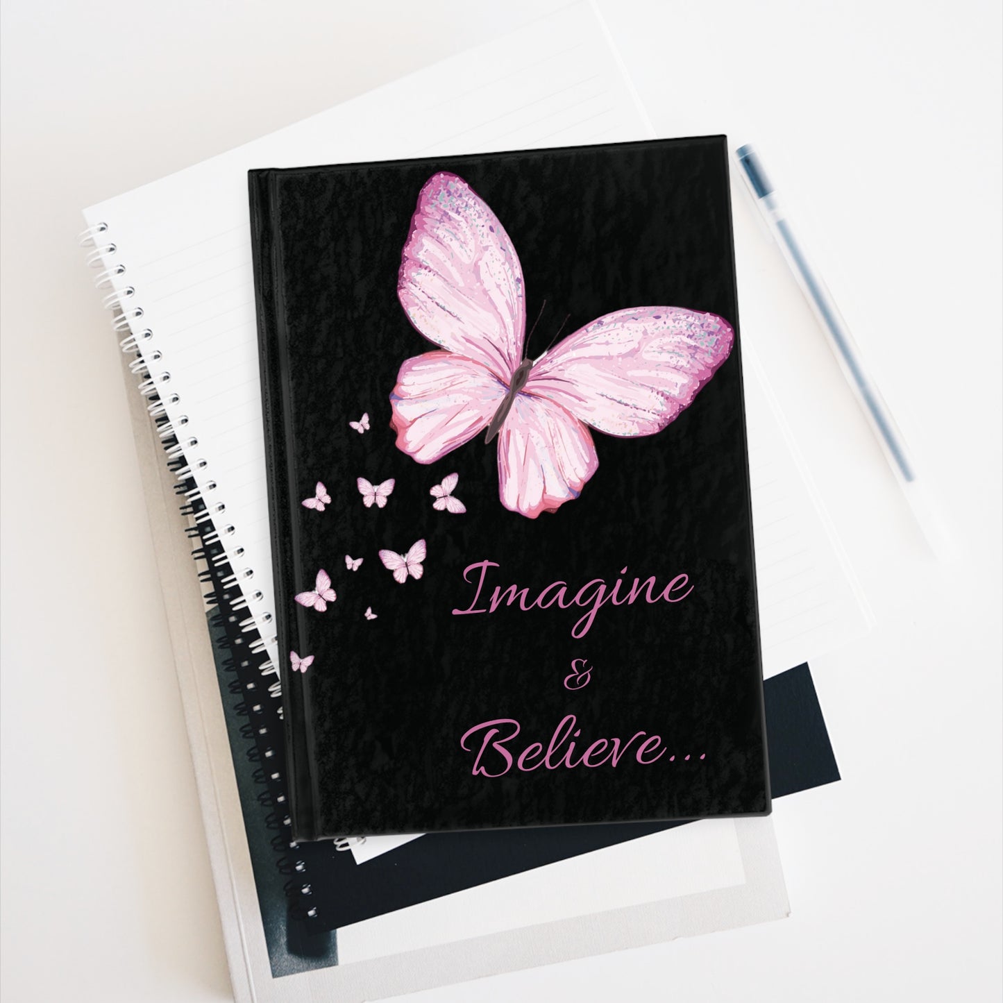 Imagine and Believe Journal - Ruled Line
