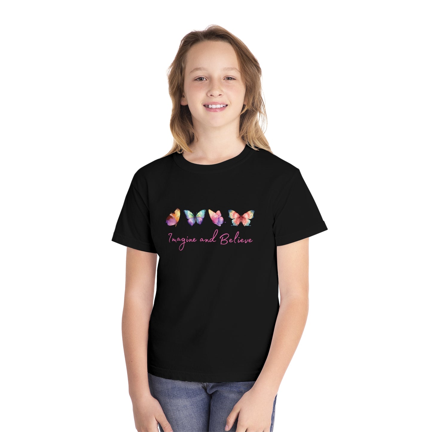Imagine and Believe Youth Midweight Tee