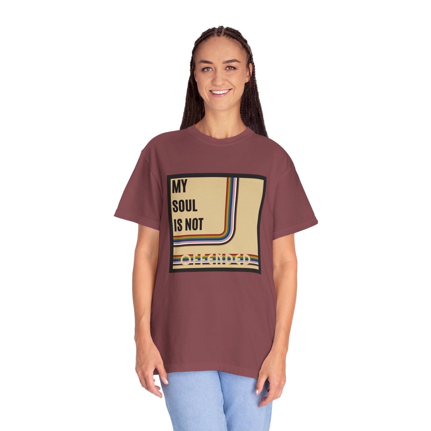 My Soul Is Not Offended Social Justice Cotton T-shirt