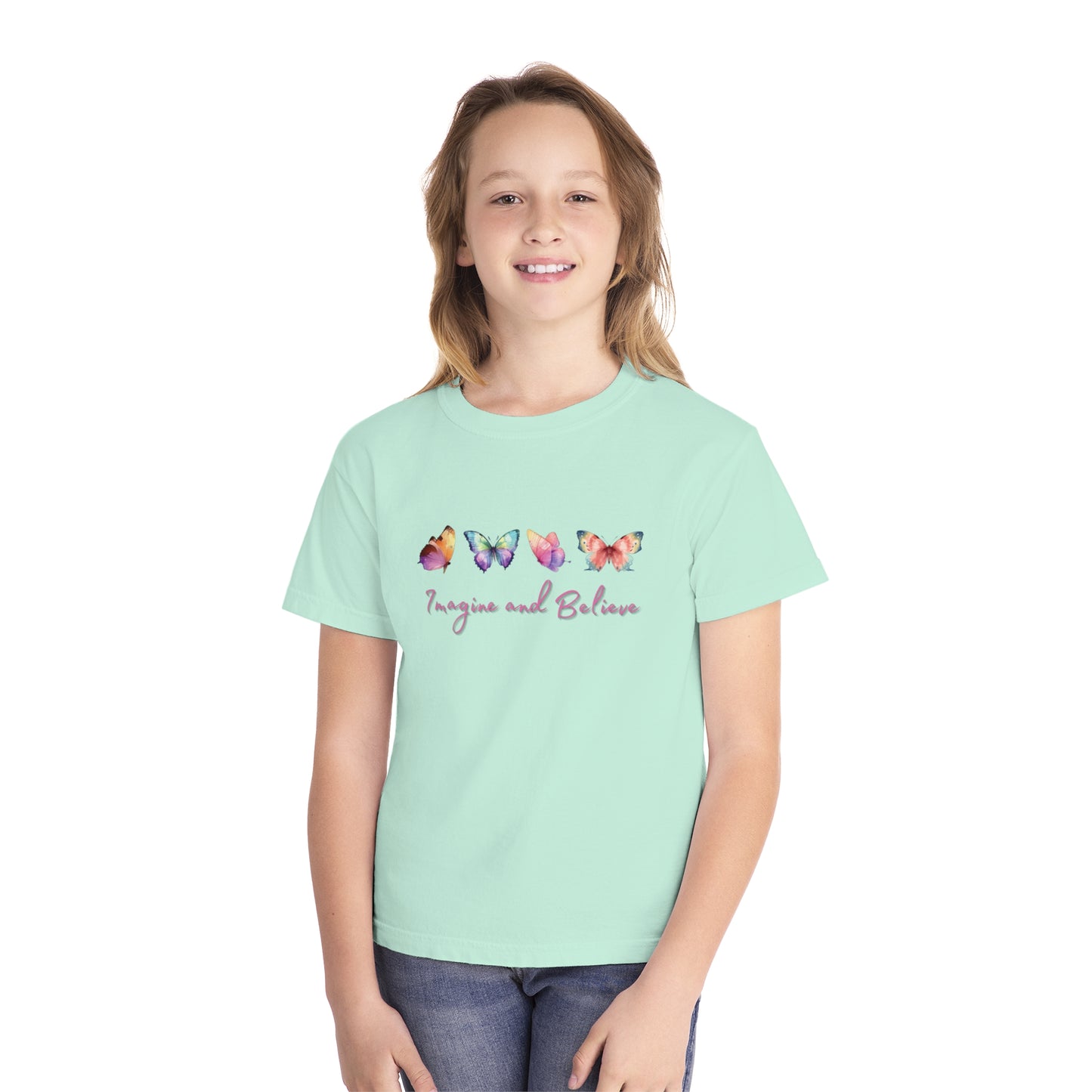 Imagine and Believe Youth Midweight Tee