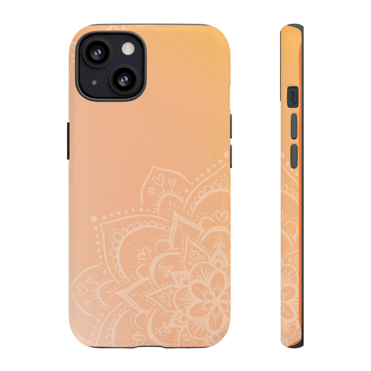 Mandala Peach Tough Cases