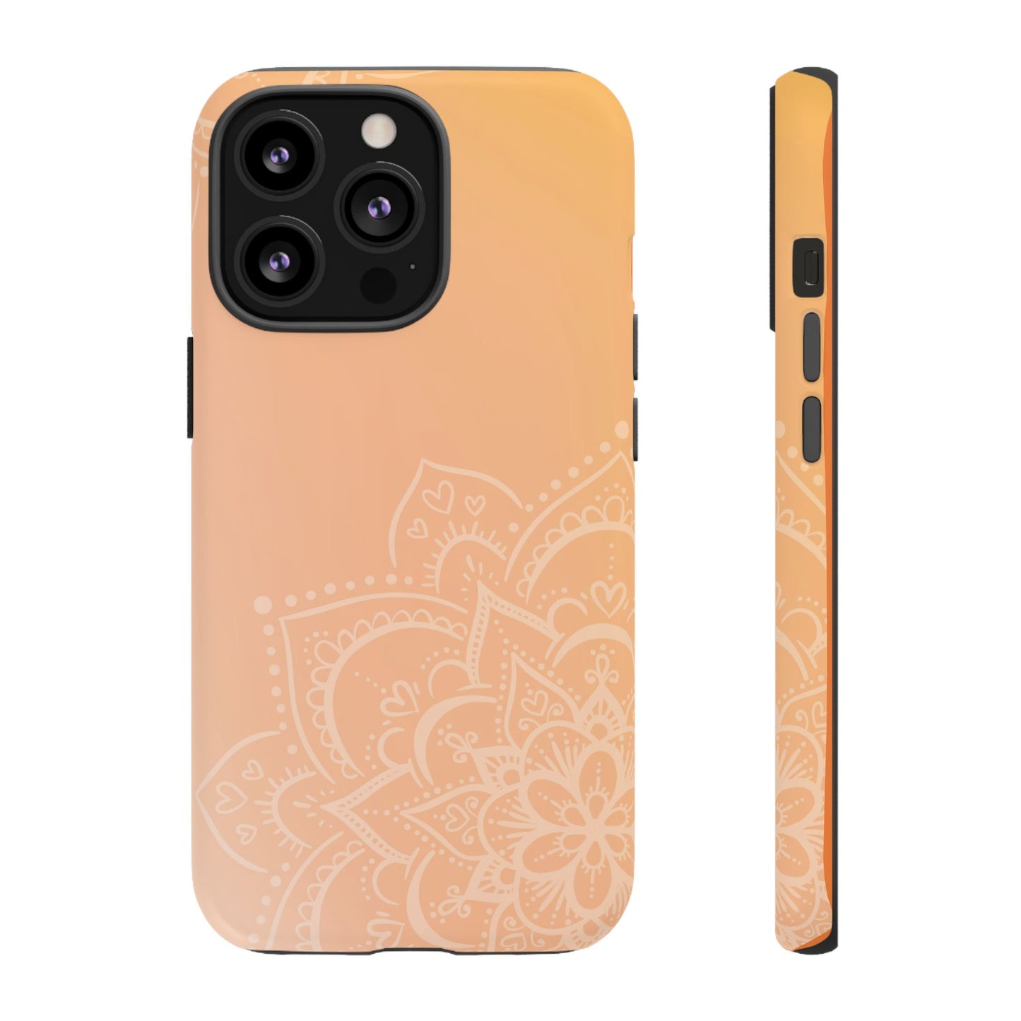 Mandala Peach Tough Cases