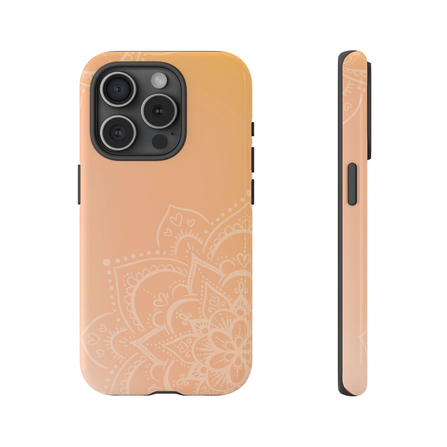 Mandala Peach Tough Cases