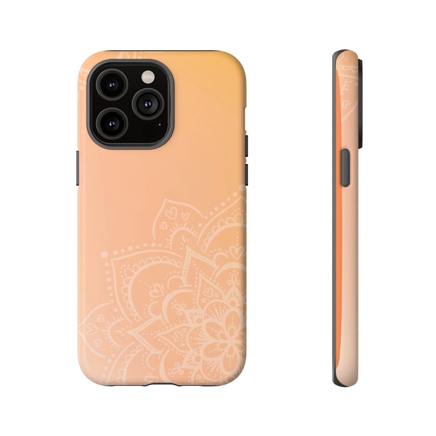 Mandala Peach Tough Cases