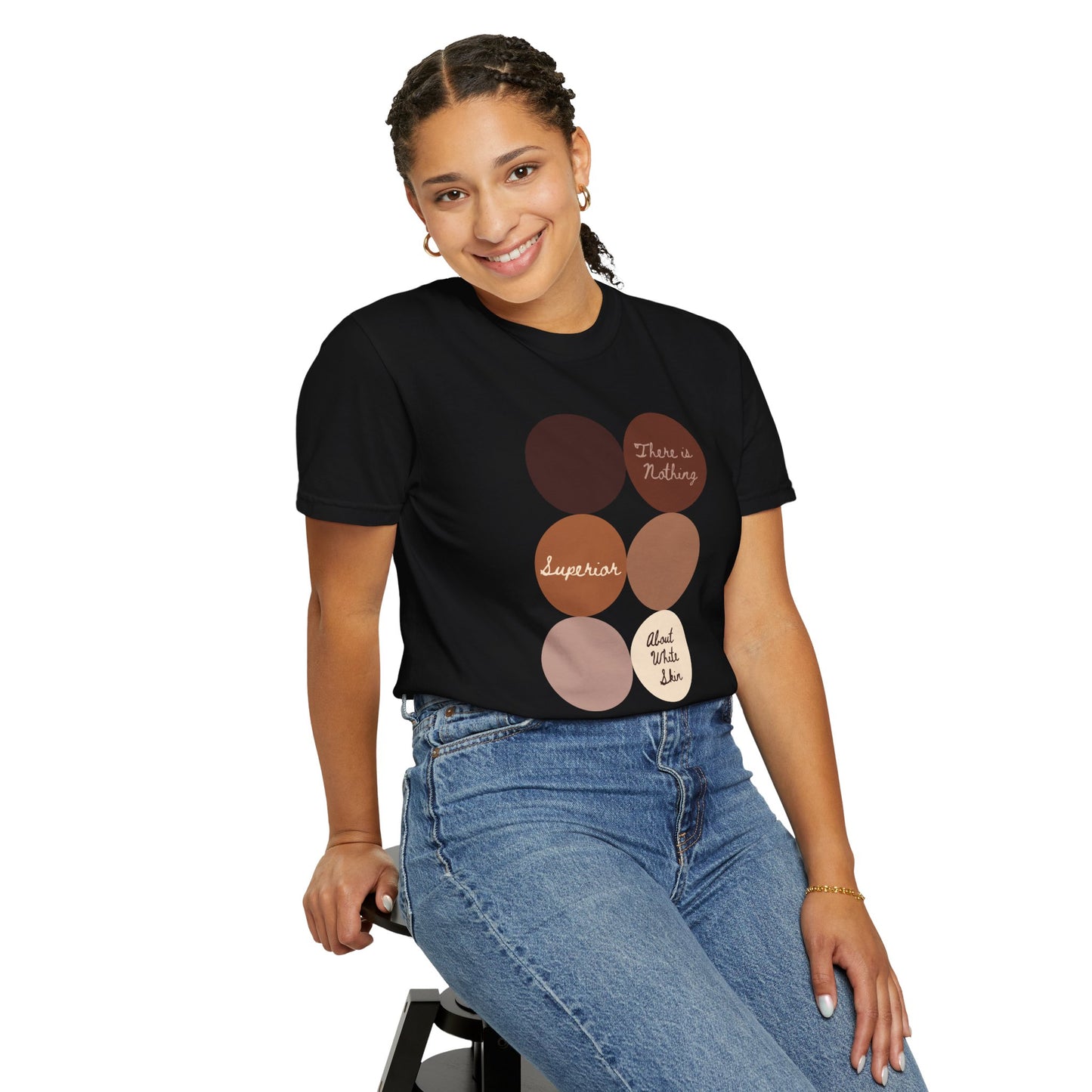 Equality Matters Cotton T-shirt "There is Nothing Superior About White Skin"