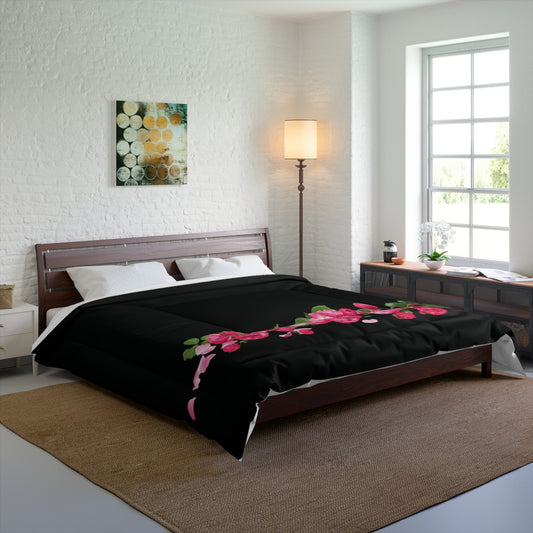 Roses on the Ground Comforter