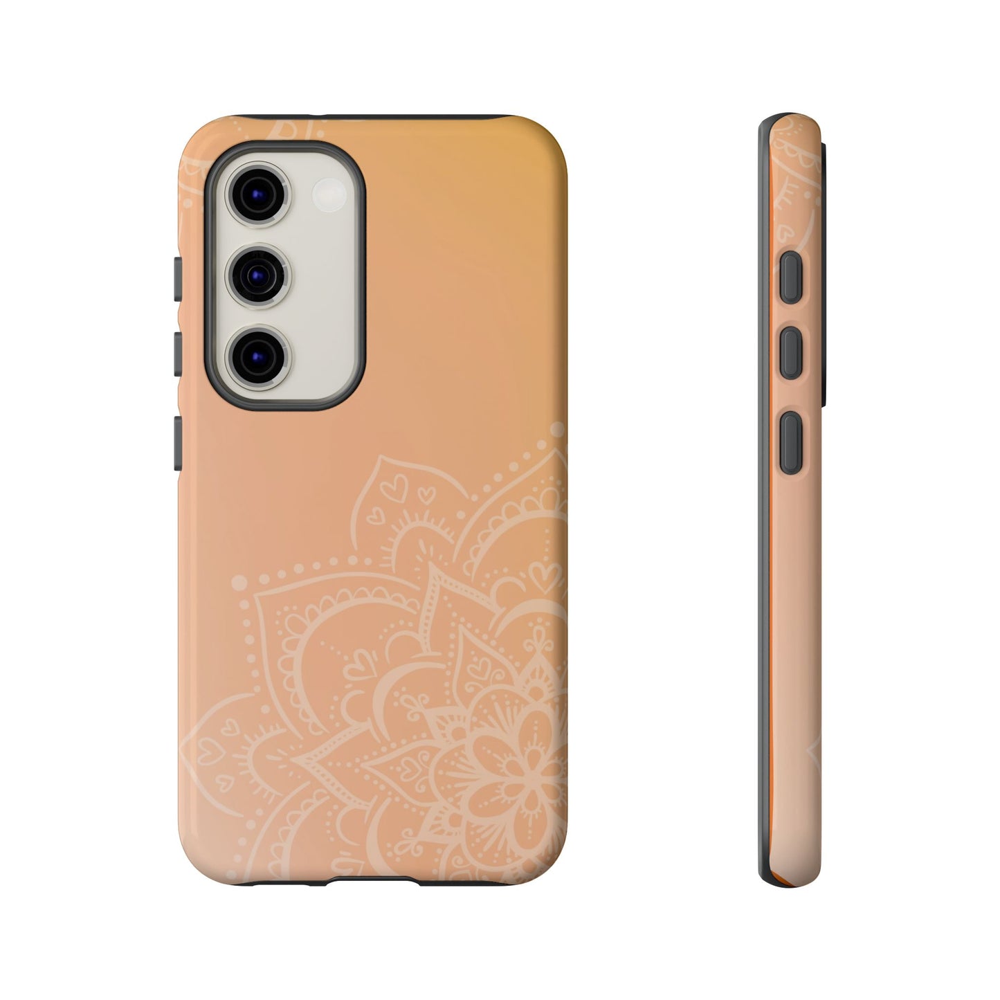 Mandala Peach Tough Cases