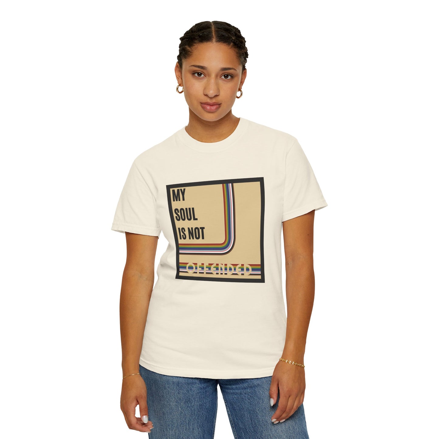 My Soul Is Not Offended Social Justice Cotton T-shirt
