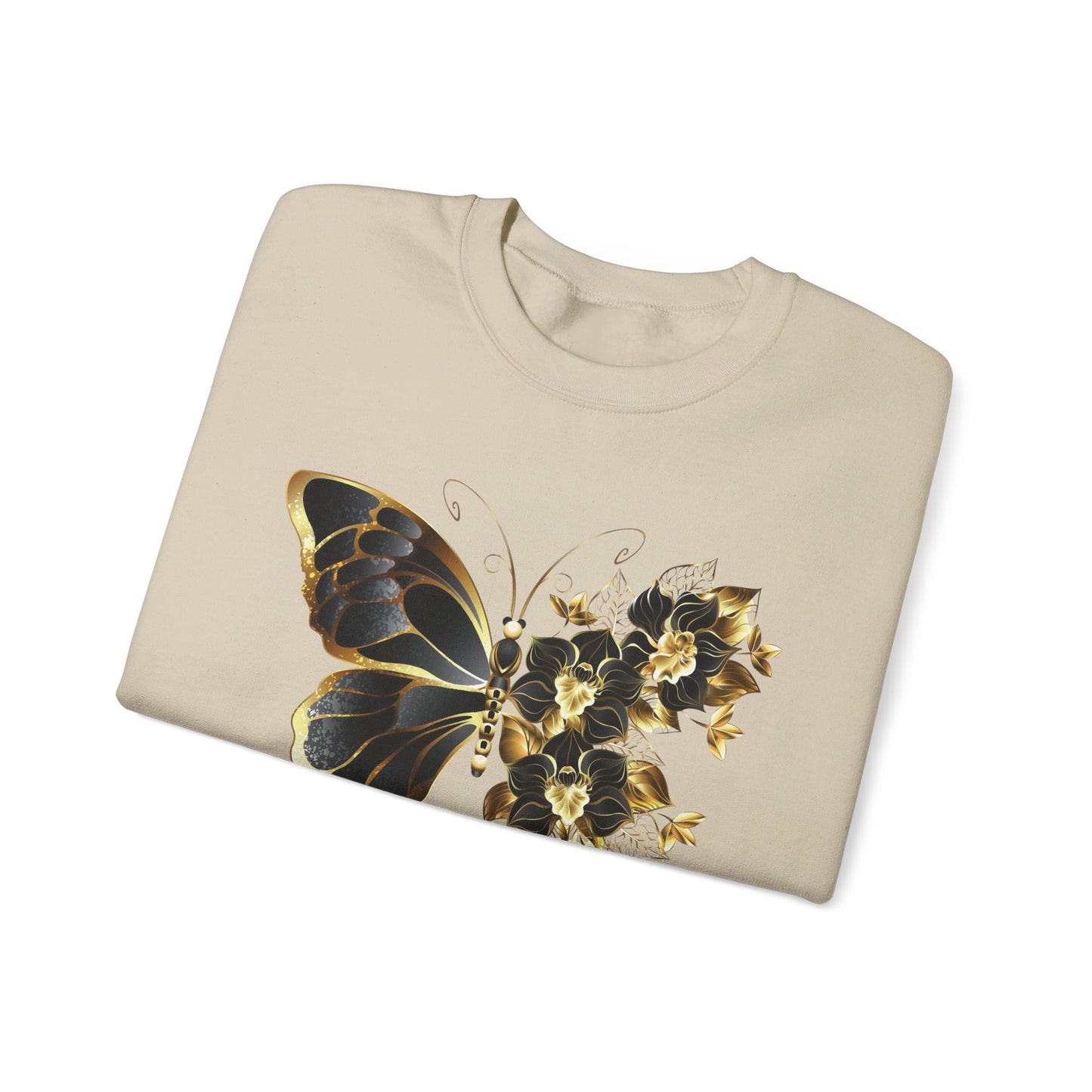 Butterflower Unisex Heavy Blend™ Crewneck Sweatshirt