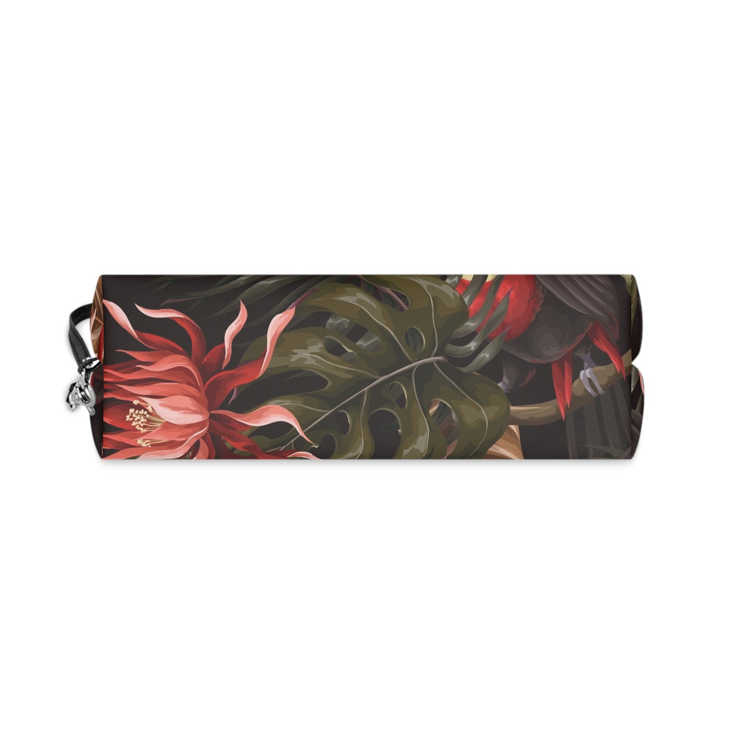 Makeup Bag Unique Floral Design with Bird