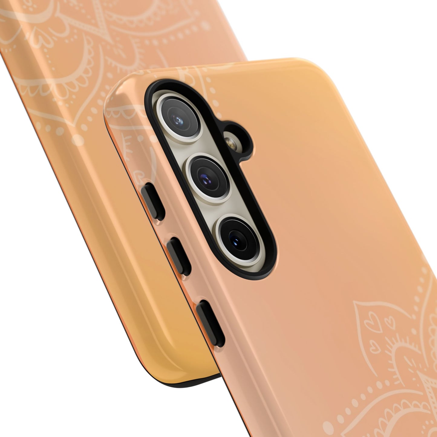 Mandala Peach Tough Cases