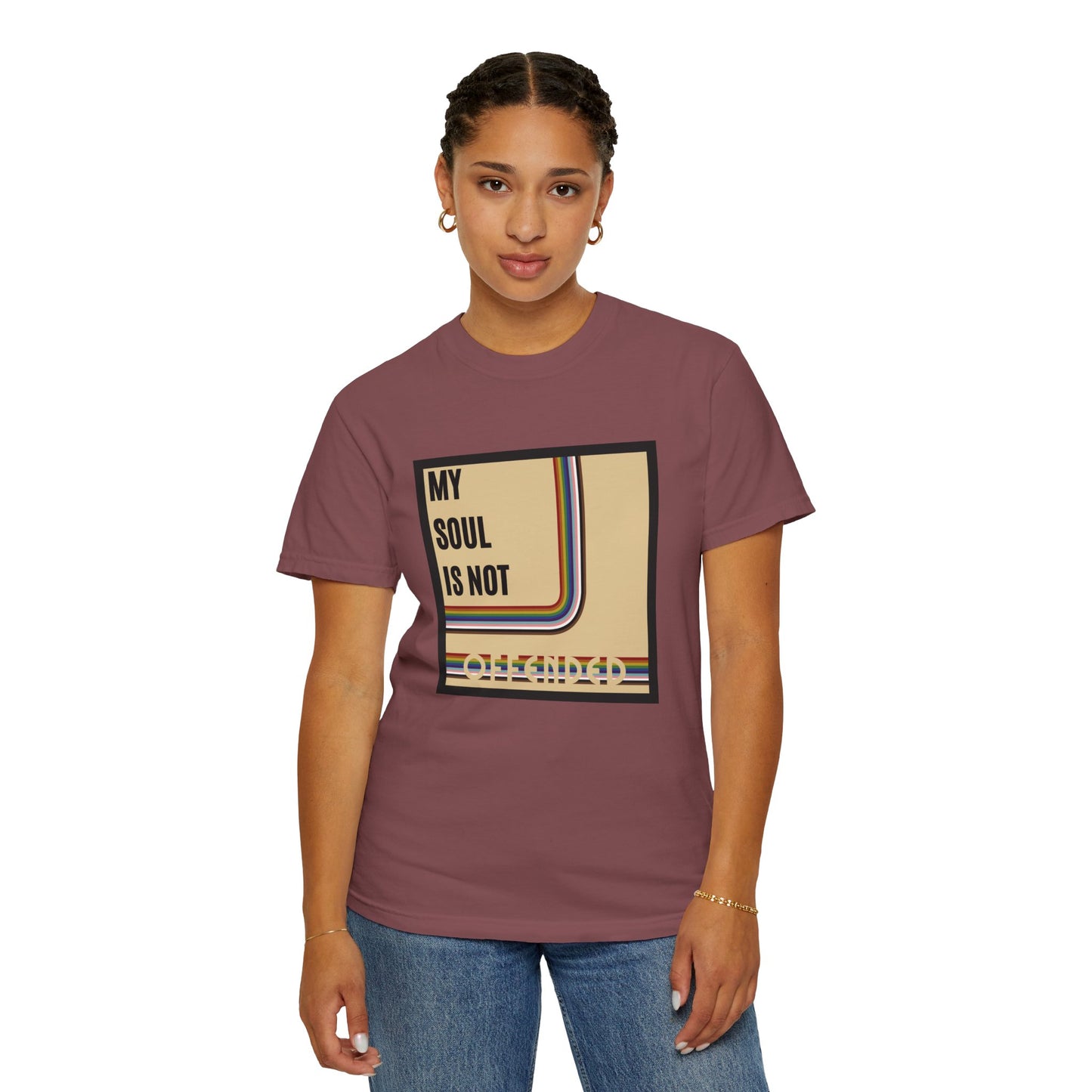 My Soul Is Not Offended Social Justice Cotton T-shirt