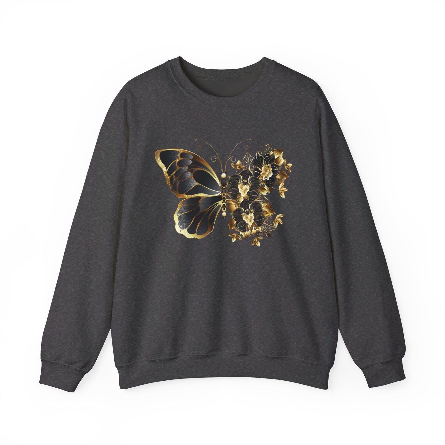 Butterflower Unisex Heavy Blend™ Crewneck Sweatshirt