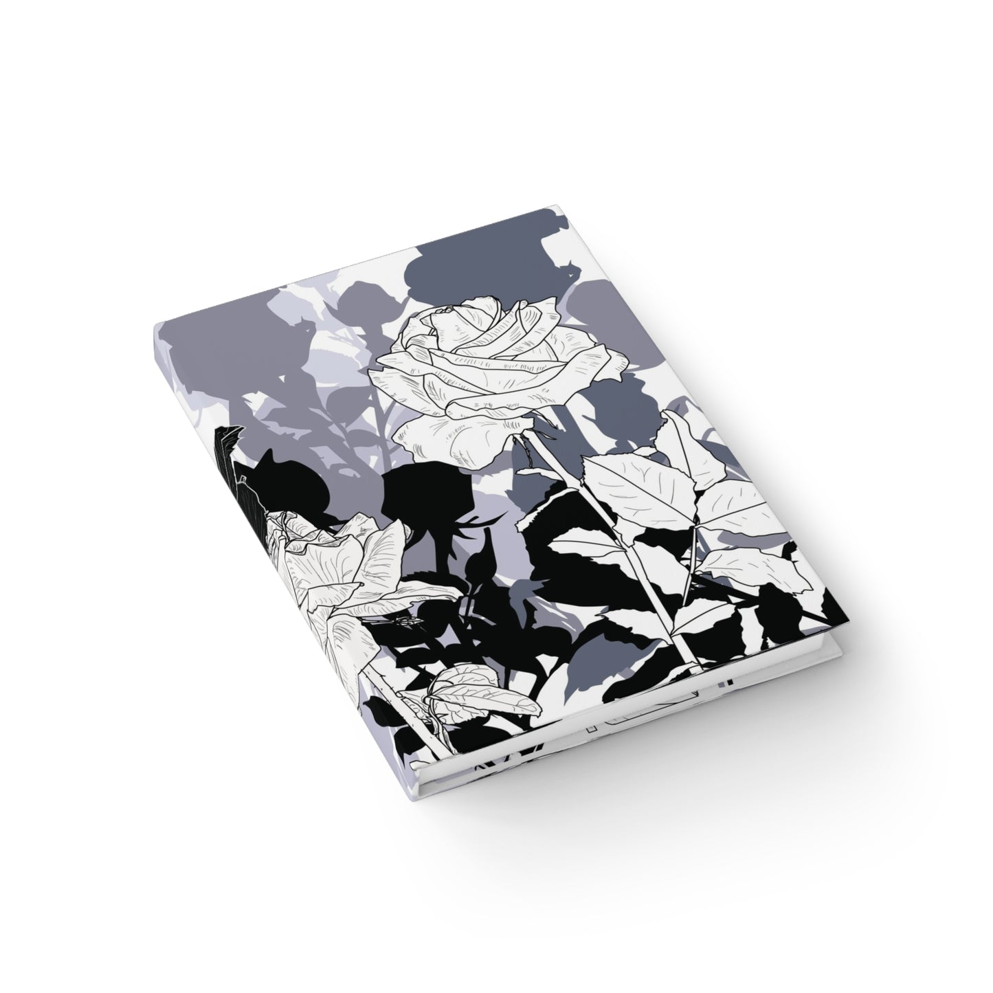 Roses for Mommy Journal - Ruled Line