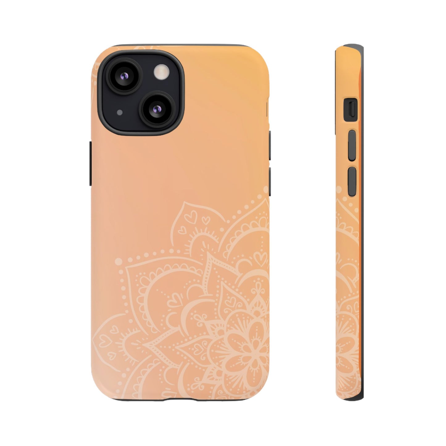 Mandala Peach Tough Cases