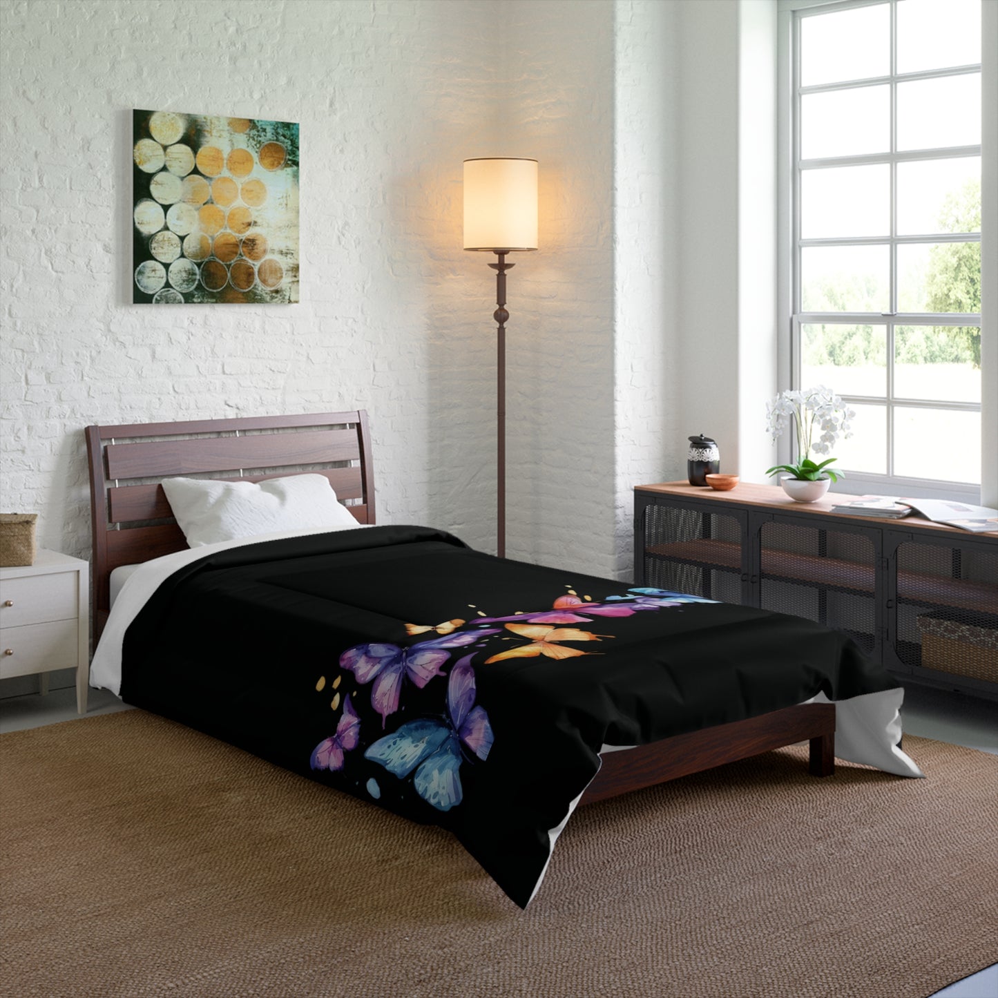 Butterflies and Beauty Comforter