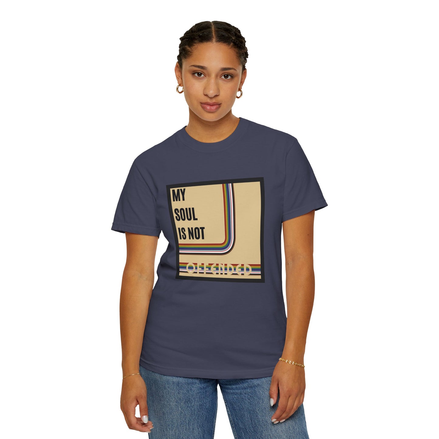 My Soul Is Not Offended Social Justice Cotton T-shirt