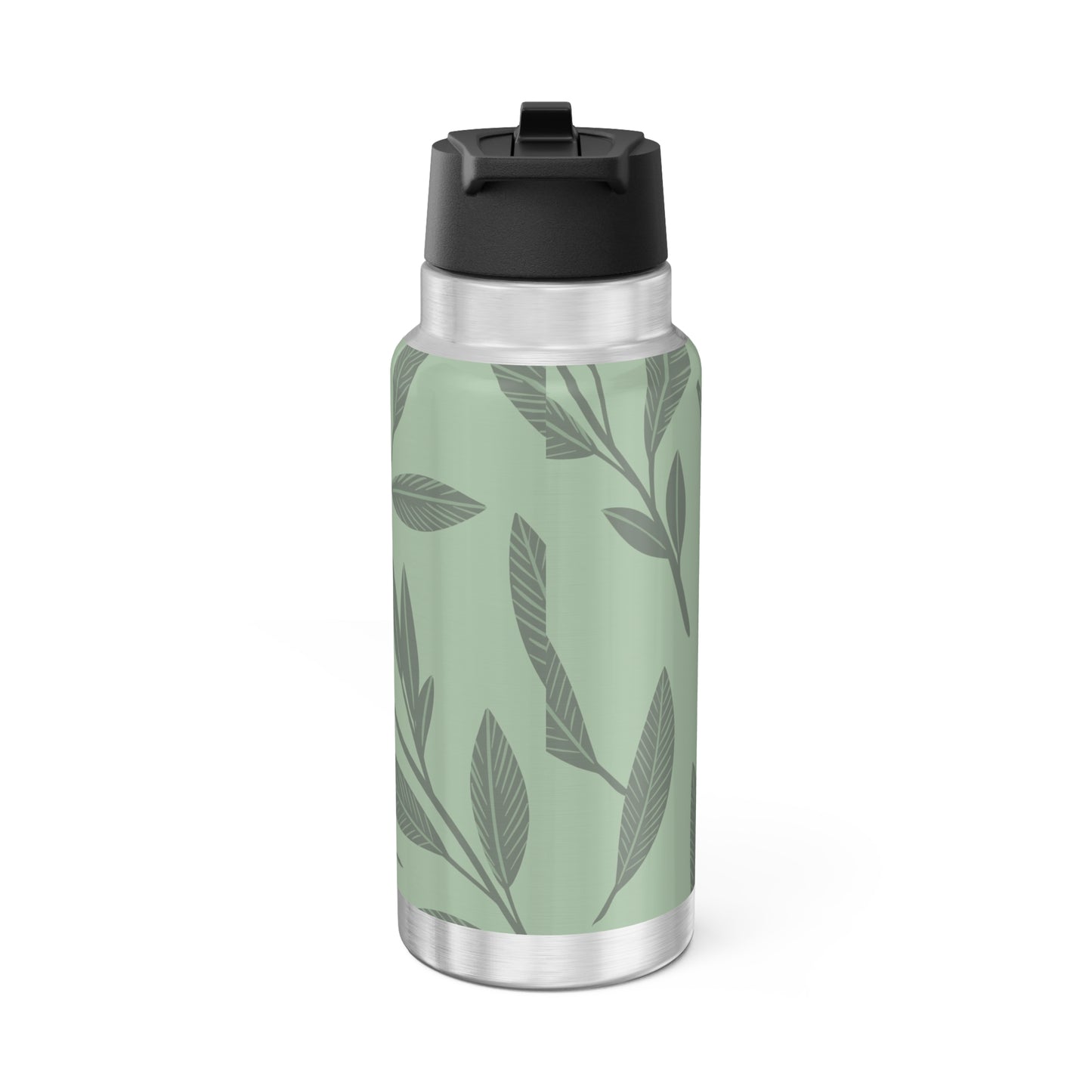 Sage Leaves Gator Tumbler, 32oz