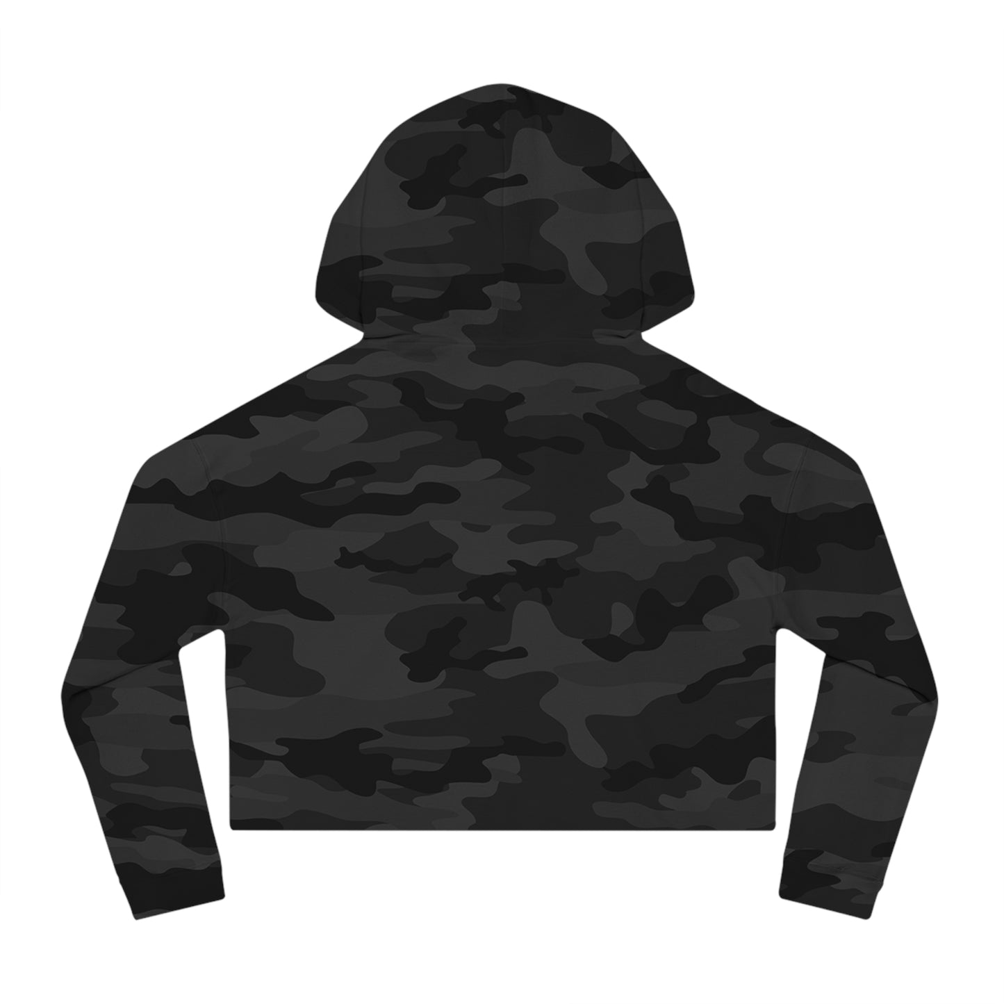 Skull Cropped Hoodie Sweatshirt - Beauty Comes From Within