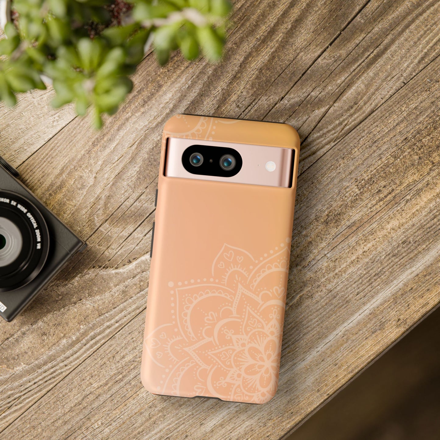 Mandala Peach Tough Cases