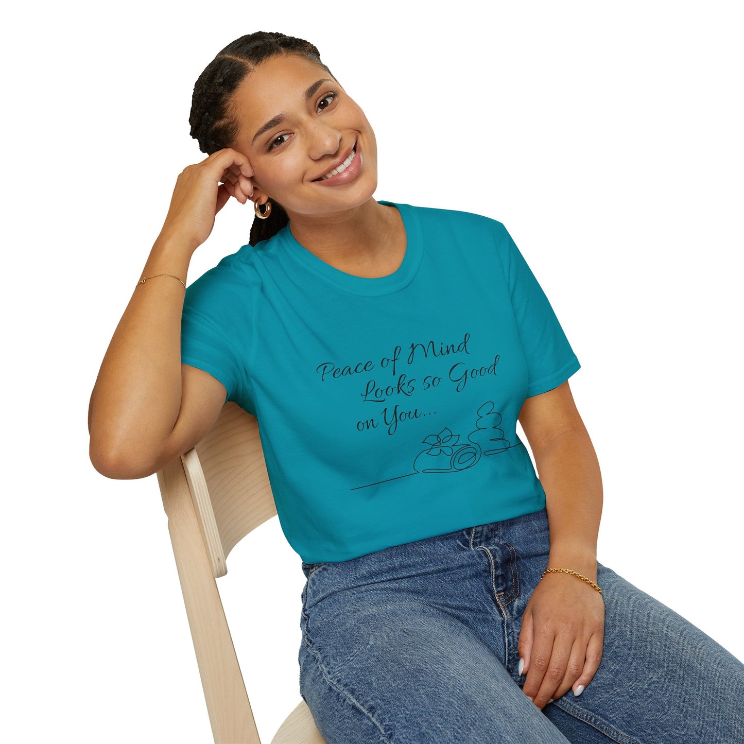 Peace of Mind Looks So Good on You...Unisex Softstyle T-Shirt