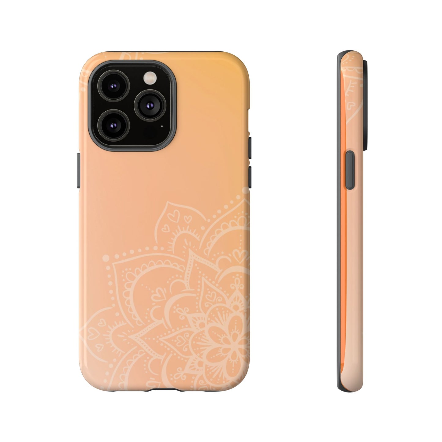 Mandala Peach Tough Cases
