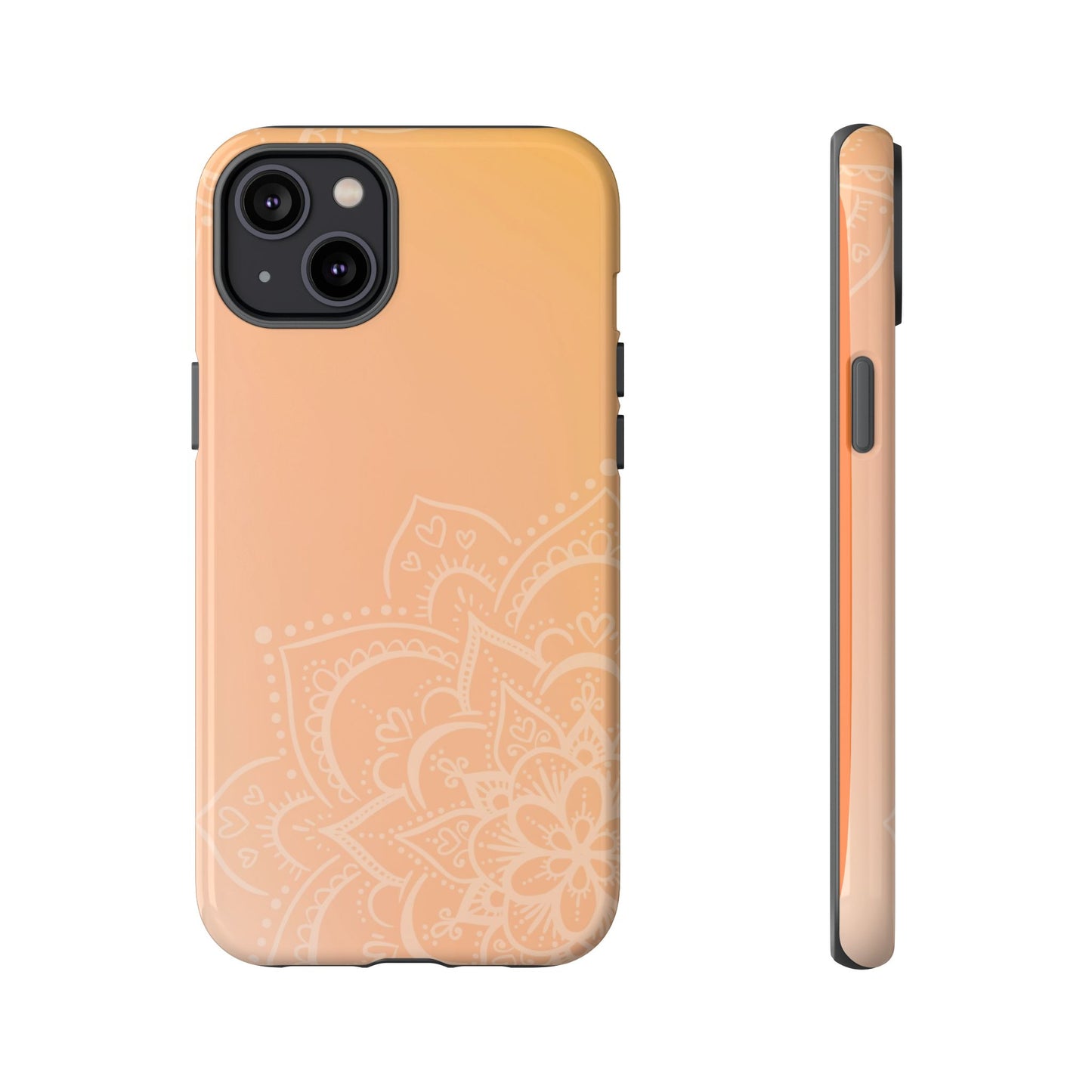 Mandala Peach Tough Cases